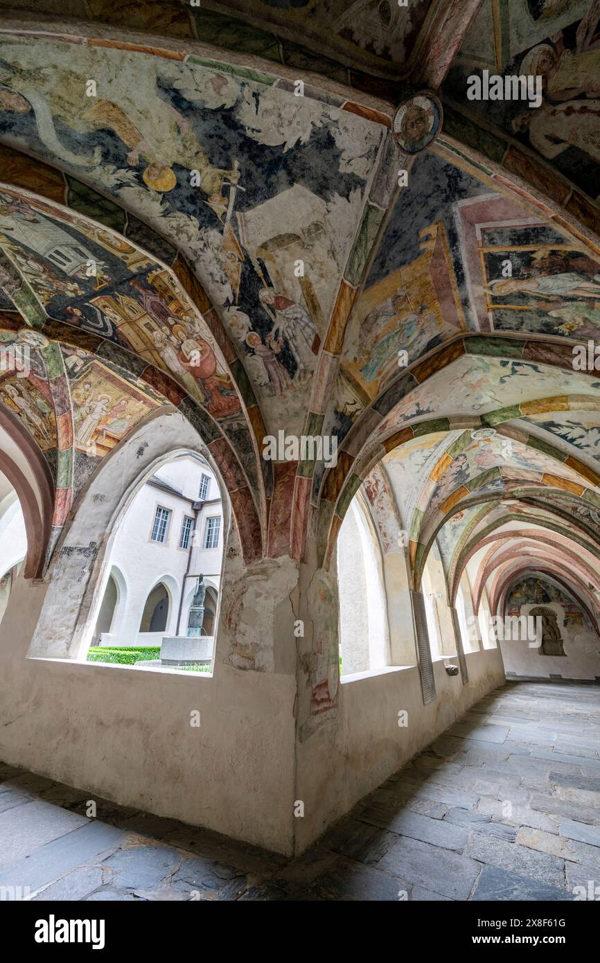 Abbazia di Neustift (Abbazia di Novacella), Neustift-Novacella, alto Adige-alto Adige, Italia Foto Stock