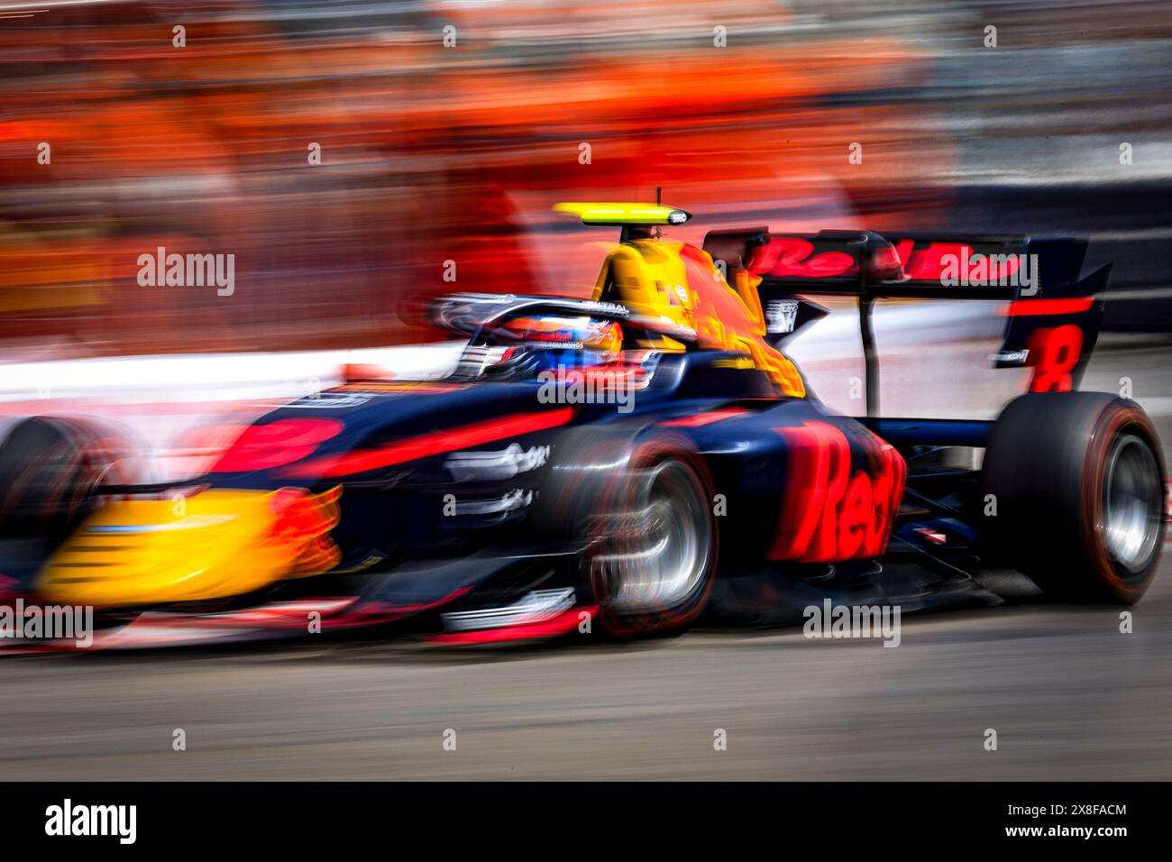 08 SZTUKA Kacper (pol), MP Motorsport, Dallara F3 2019, azione durante il 4° round del Campionato FIA di Formula 3 2024 dal 23 al 26 maggio 2024 sul circuito di Monaco, a Monaco - foto Paul Vaicle / DPPI Foto Stock