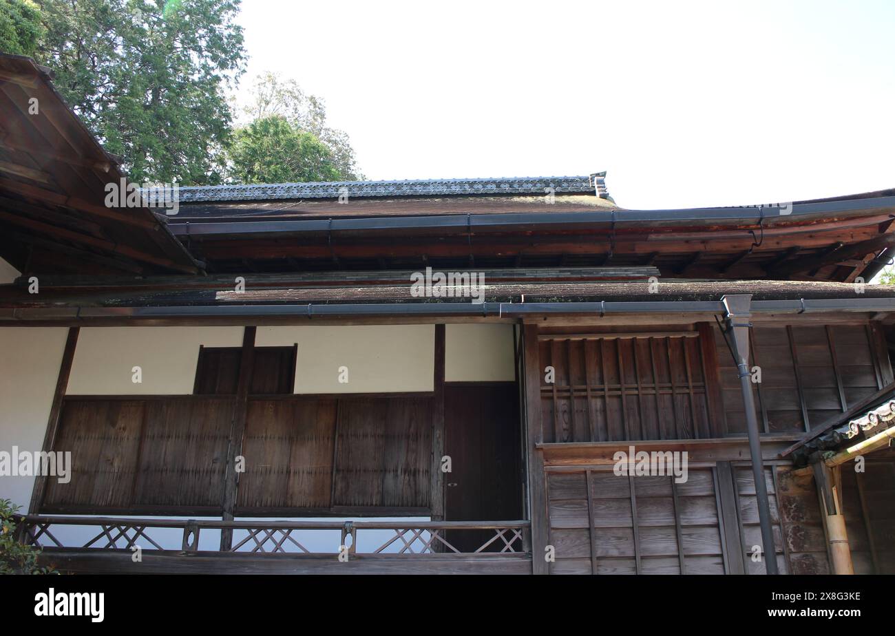 Villa centrale nella Villa Imperiale di Shugakuin, Kyoto, Giappone Foto Stock