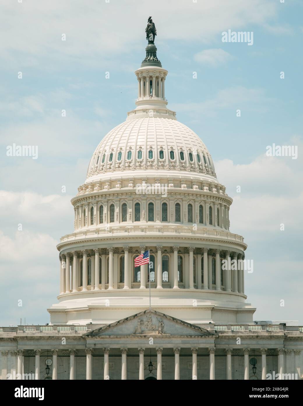 Gli Stati Uniti Campidoglio di Washington, DC Foto Stock
