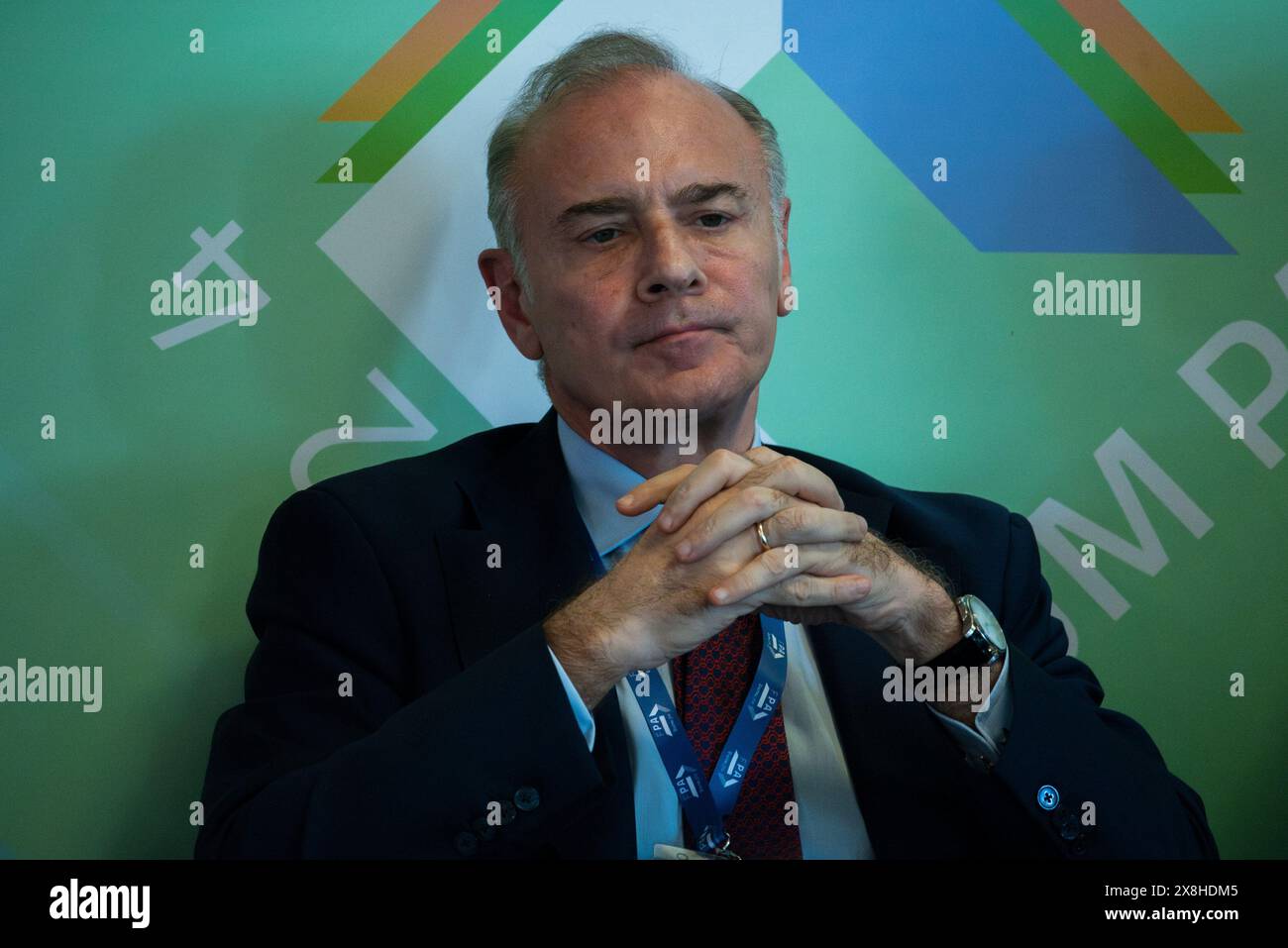 Roma, Italia. Nella foto Vincenzo Sanasi d'Arpe (CEO di Consap). SOLO PER USO EDITORIALE! NON PER USO COMMERCIALE! Foto Stock