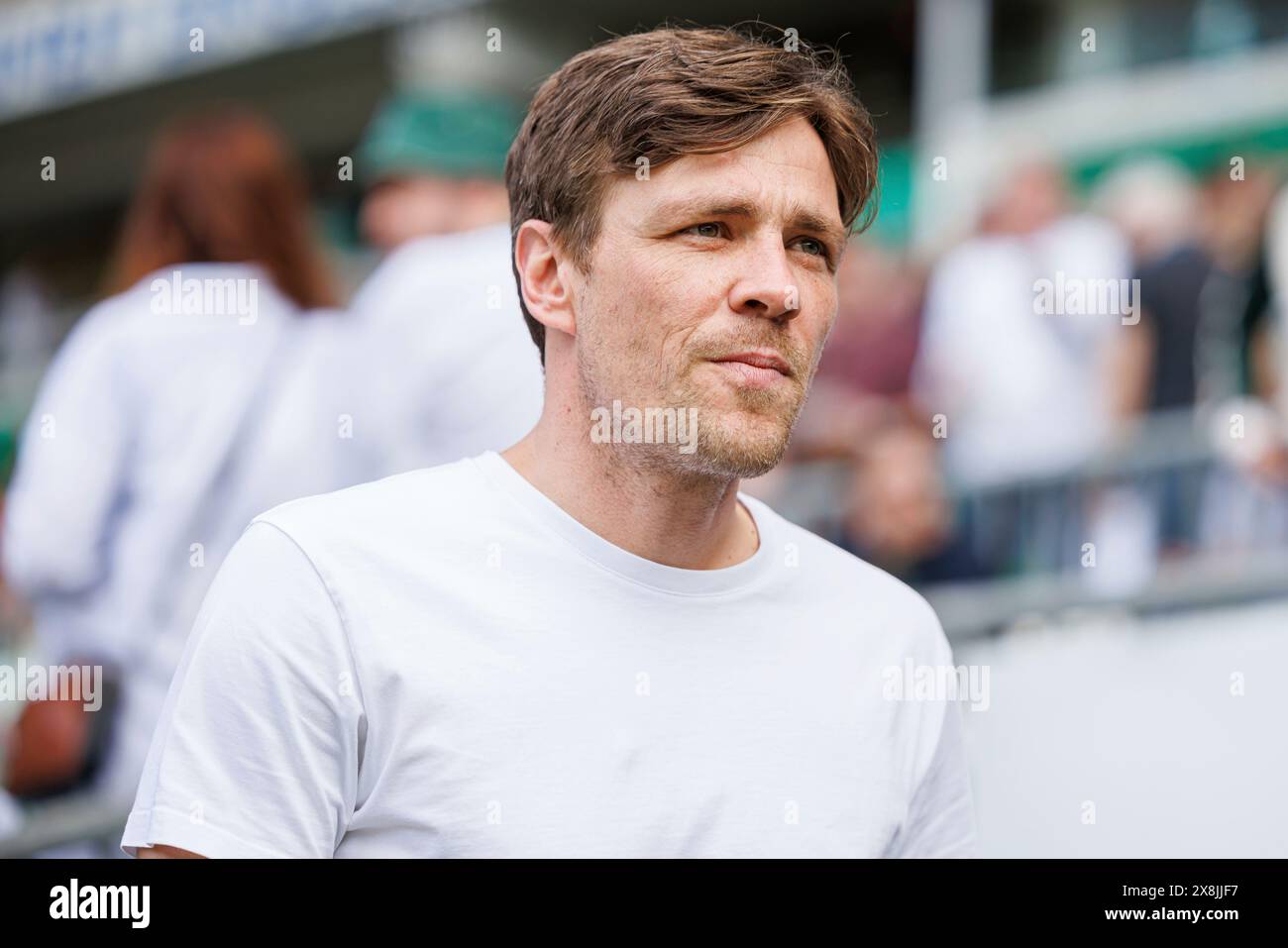 Brema, Germania. 18 maggio 2024. Firo : 18.05.2024, calcio, 1. Campionato, 1. Bundesliga, stagione 2023/2024, SV Werder Brema - VfL Bochum Capo licenza Clemens Fritz (SV Werder Brema) Ritratto, credito: dpa/Alamy Live News Foto Stock