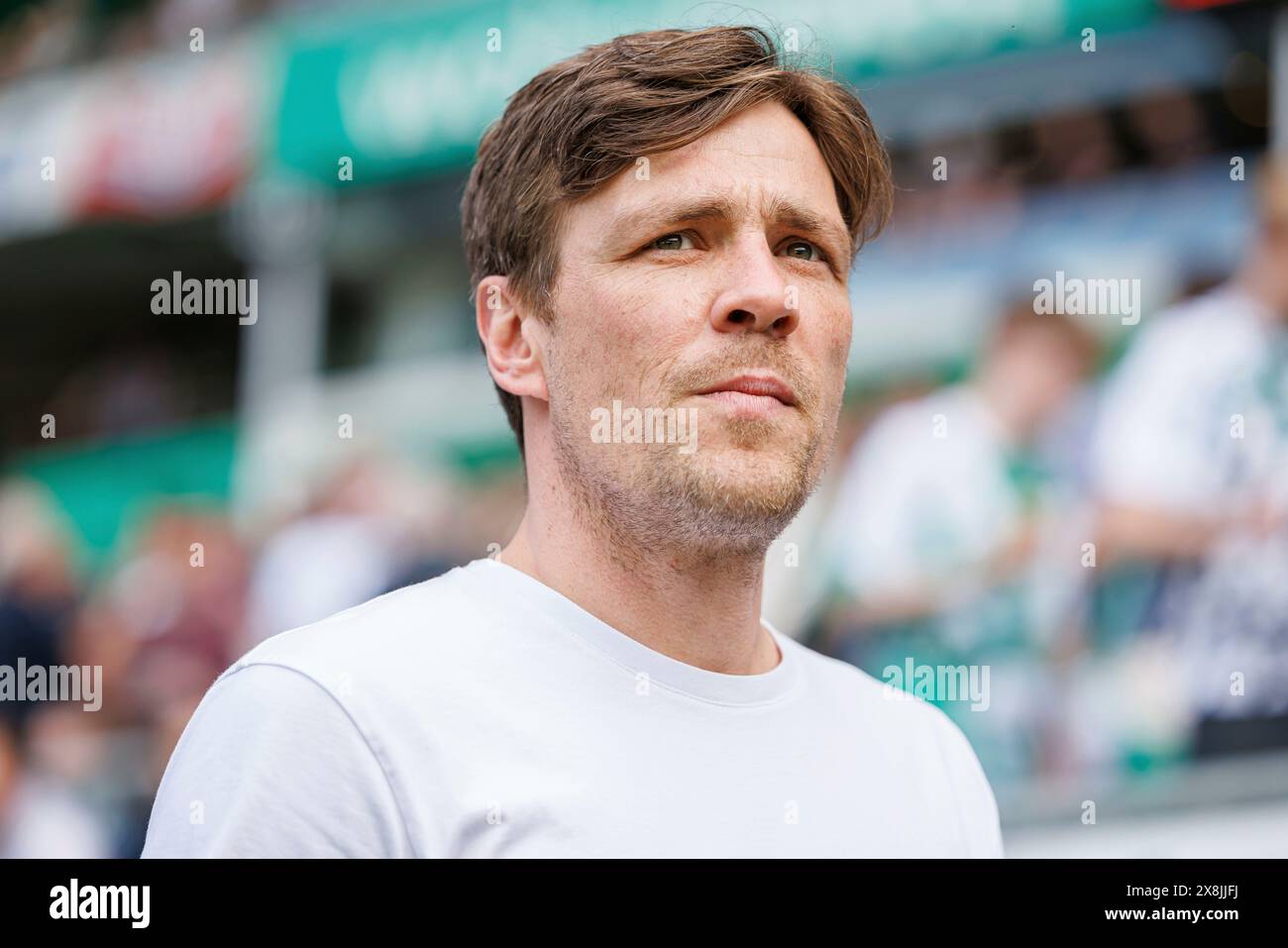 Brema, Germania. 18 maggio 2024. Firo : 18.05.2024, calcio, 1. Campionato, 1. Bundesliga, stagione 2023/2024, SV Werder Brema - VfL Bochum Capo licenza Clemens Fritz (SV Werder Brema) Ritratto, credito: dpa/Alamy Live News Foto Stock