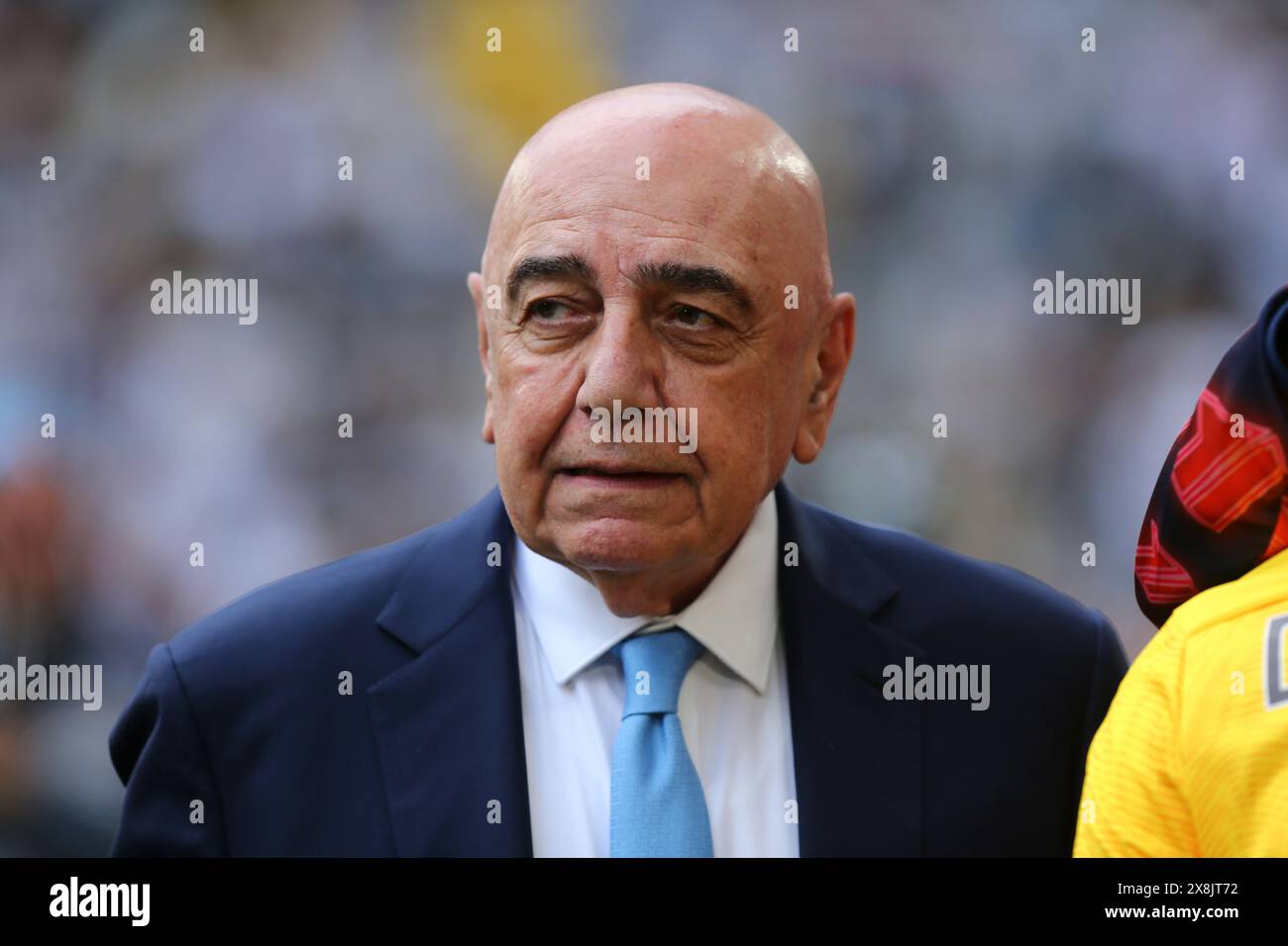 Adriano Galliani durante la partita tra Juventus FC e AC Monza il 25 maggio 2024 all'Allianz Stadium di Torino. Foto Stock