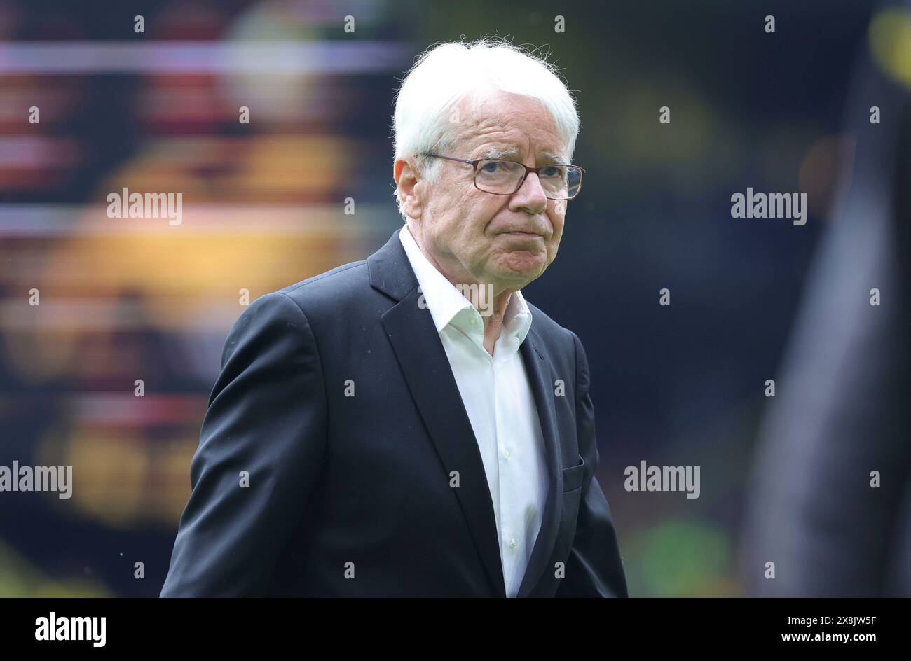 Dortmund, Germania. 18 maggio 2024. firo : 18.05.2024, calcio, calcio, 1. Campionato, 1. Bundesliga, stagione 2023/2024, BVB Borussia Dortmund - SV Darmstadt 4:0 Dr. Reinhard Rauball, ritratto, immagine intestazione, credito: dpa/Alamy Live News Foto Stock