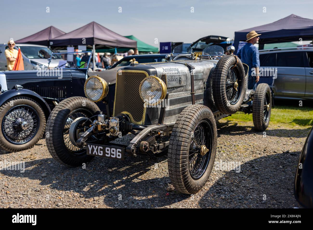 1938 Armstrong Siddeley, in mostra al Best of British Airshow tenutosi a Shuttleworth il 12 maggio 2024. Foto Stock