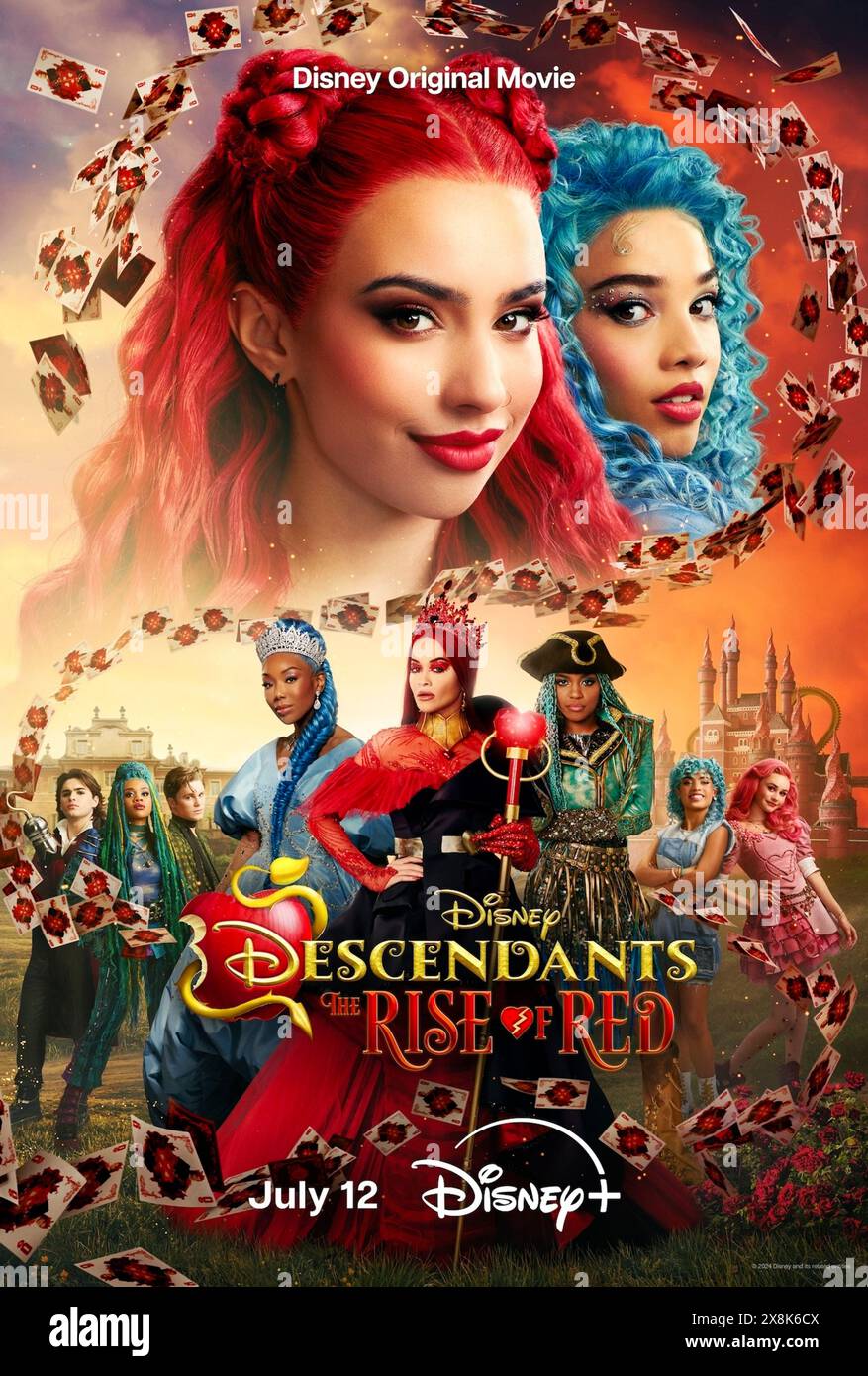 Descendants The Rise of Red (2024) diretto da Jennifer Phang e