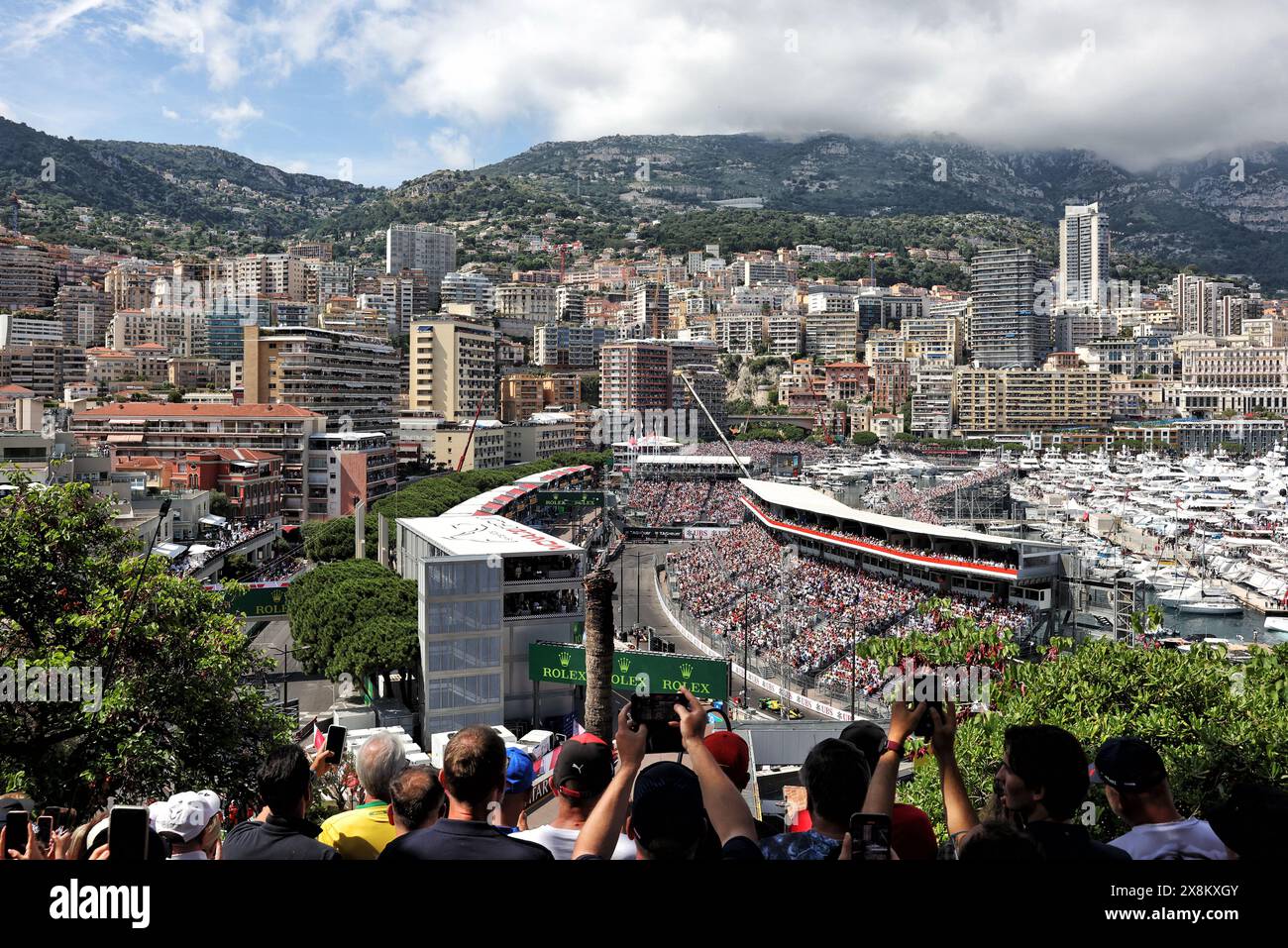 Monaco, Monte Carlo. 26 maggio 2024. Lando Norris (GBR) McLaren MCL38. 26.05.2024. Campionato del mondo di formula 1, Rd 8, Gran Premio di Monaco, Monte Carlo, Monaco, giorno della gara. Il credito fotografico dovrebbe essere: XPB/Alamy Live News. Foto Stock