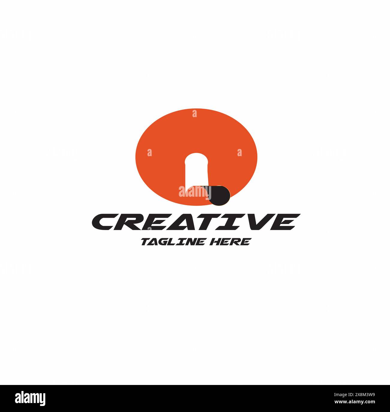 Logo con lettera Q astratta e logo iniziale moderno Illustrazione Vettoriale