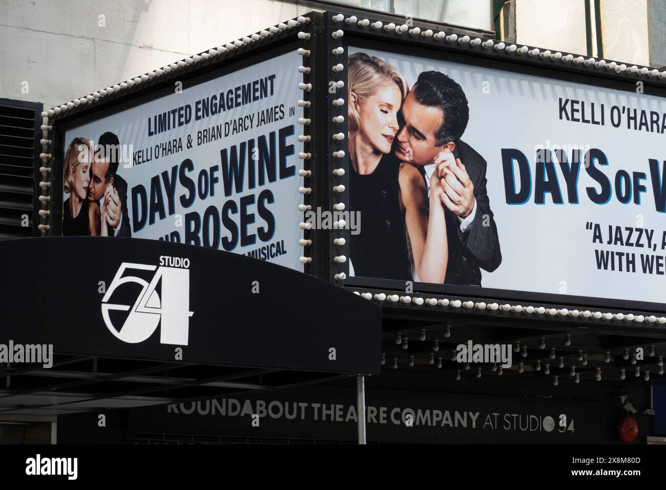 "Days of Wine and Roses" allo Studio 54 Theater, 2024, New York City, USA Foto Stock