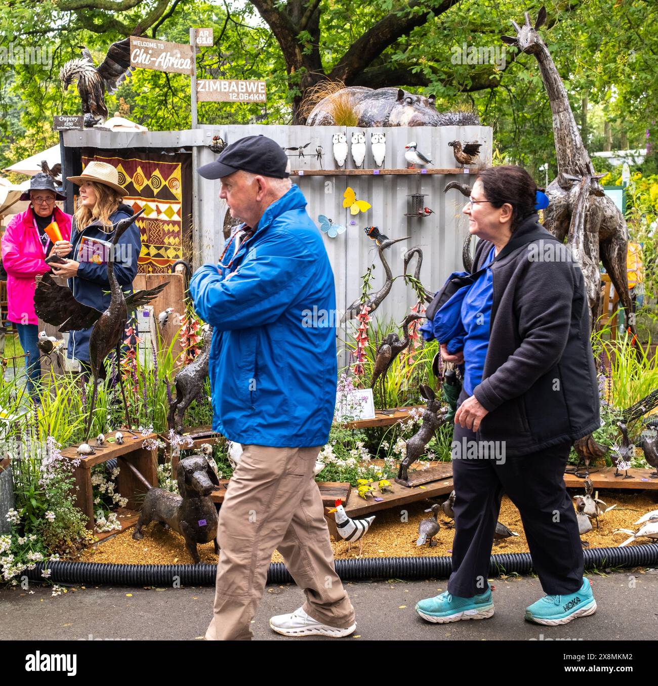 Stand alla fiera RHS Chelsea del 2024 Foto Stock