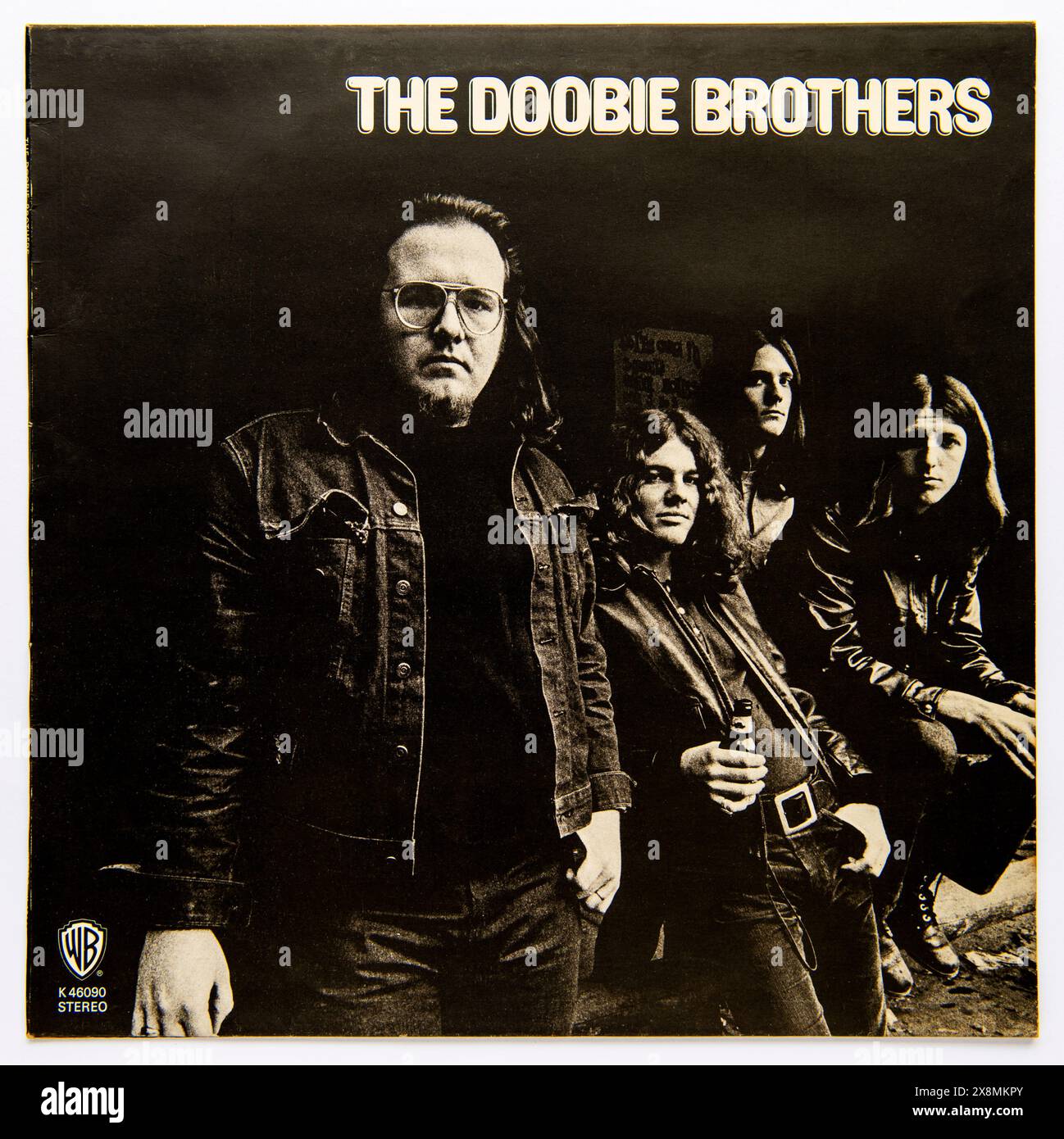 Copertina LP dell'omonimo album di debutto dei Doobie Brothers, pubblicato nel 1971 Foto Stock