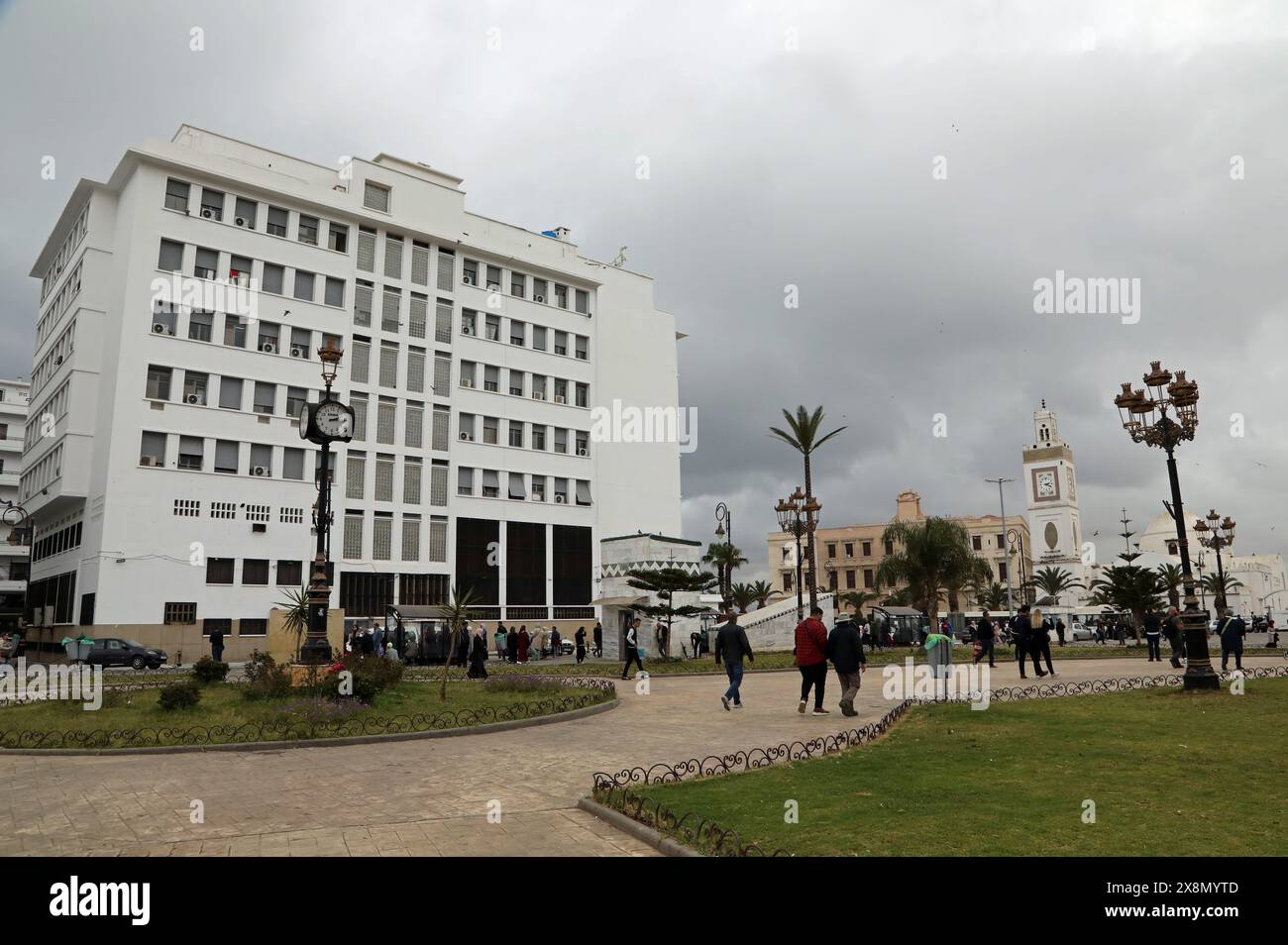 Piazza dei Martiri ad Algeri Foto Stock