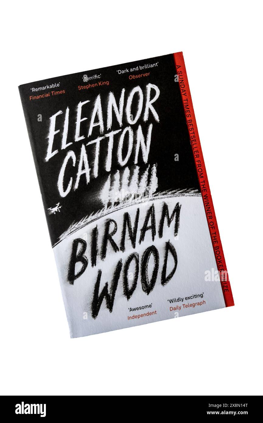 Una copia cartacea di Birnam Wood di Eleanor Catton. Pubblicato per la prima volta nel 2023. Foto Stock