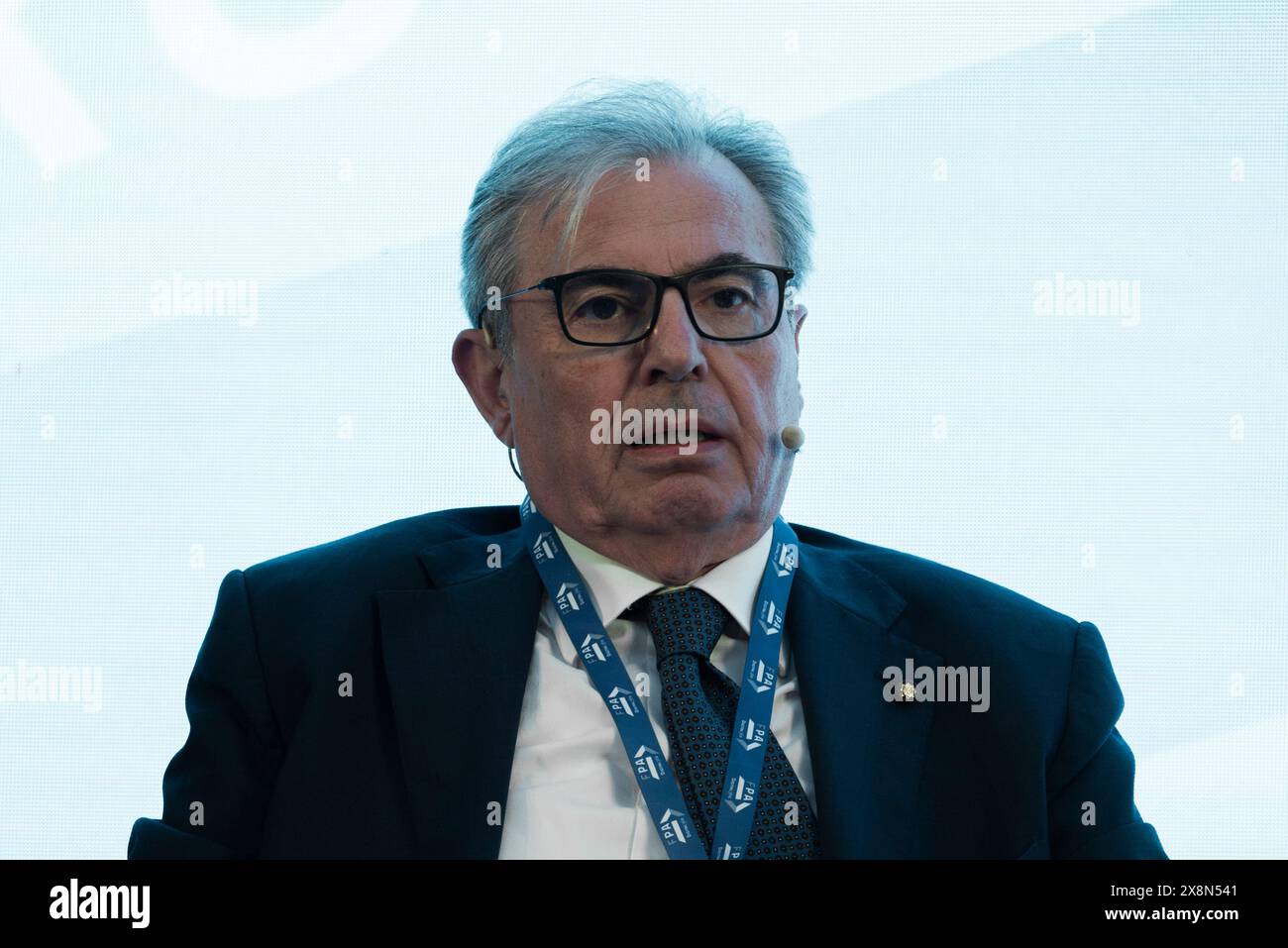 Roma, Italia. Nella foto Bruno Frattasi (Direttore generale dell'Agenzia Nazionale per la cibersicurezza). SOLO PER USO EDITORIALE! NON PER USO COMMERCIALE! Foto Stock
