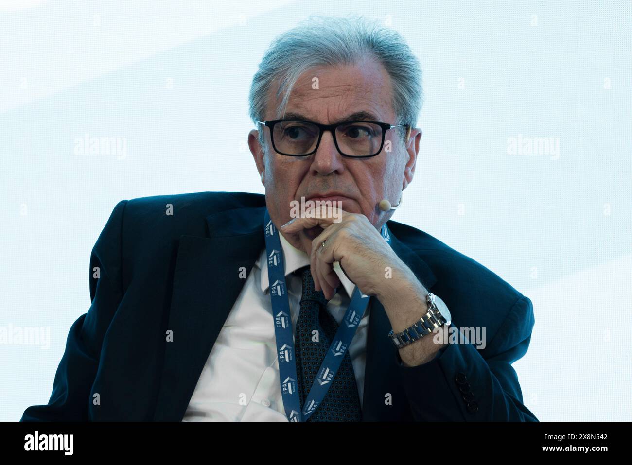 Roma, Italia. Nella foto Bruno Frattasi (Direttore generale dell'Agenzia Nazionale per la cibersicurezza). SOLO PER USO EDITORIALE! NON PER USO COMMERCIALE! Foto Stock