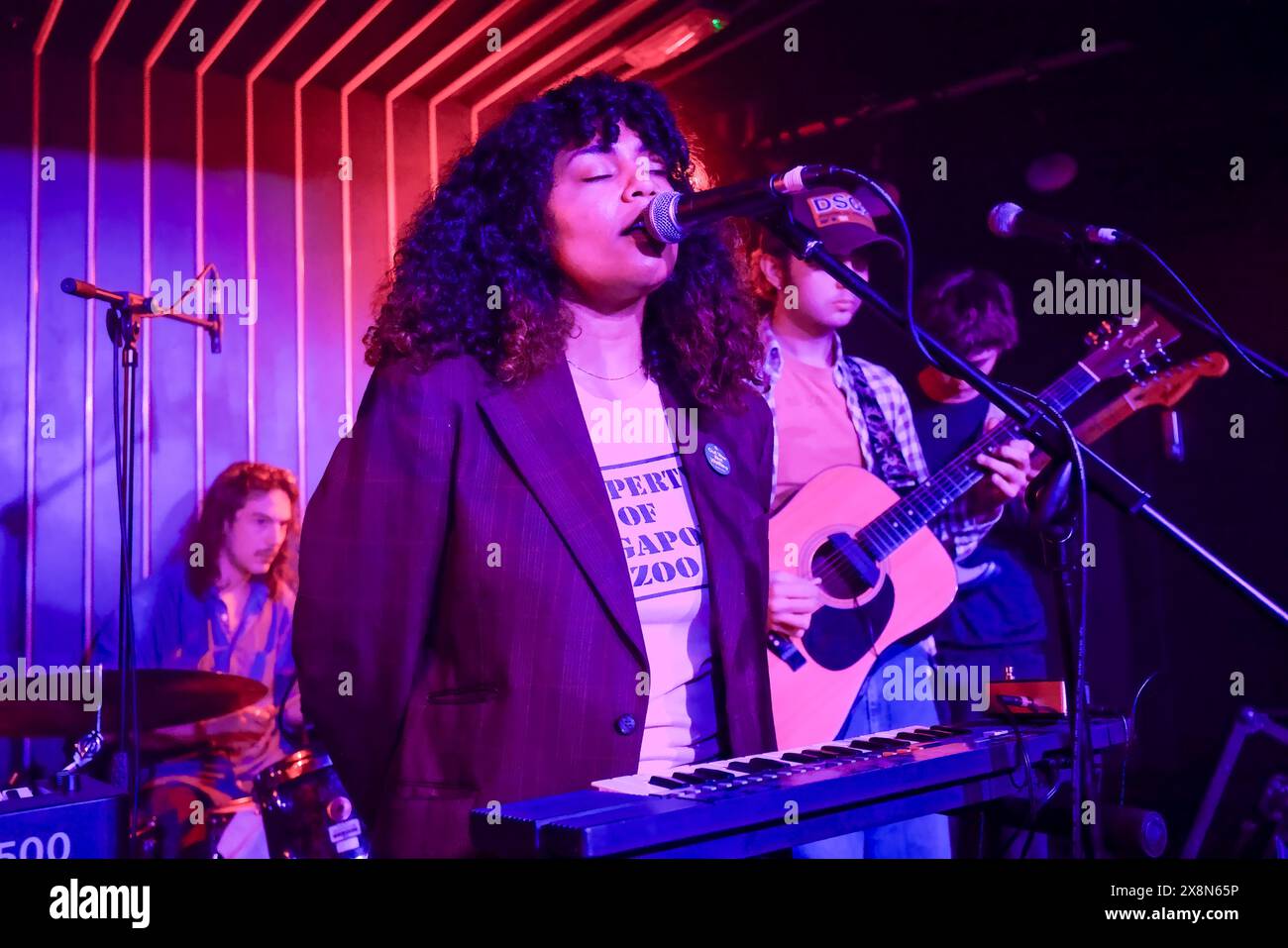 Dust, Brighton, City of Brighton & Hove, East Sussex, Regno Unito. Brutta esibizione al festival musicale Great Escape 2024. David Smith/Alamy News Foto Stock
