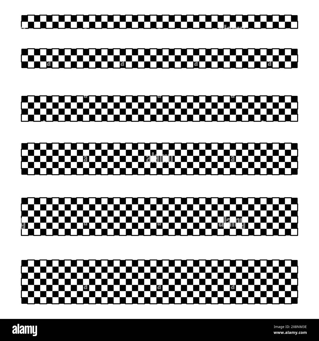 Linee di design per bandiere da corsa Illustrazione Vettoriale