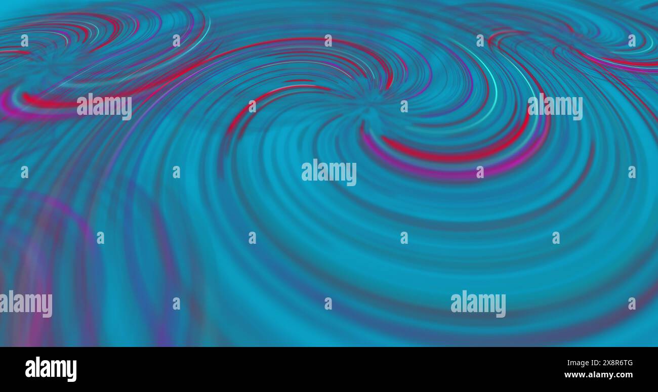 Immagine di turni blu su sfondo blu Foto Stock