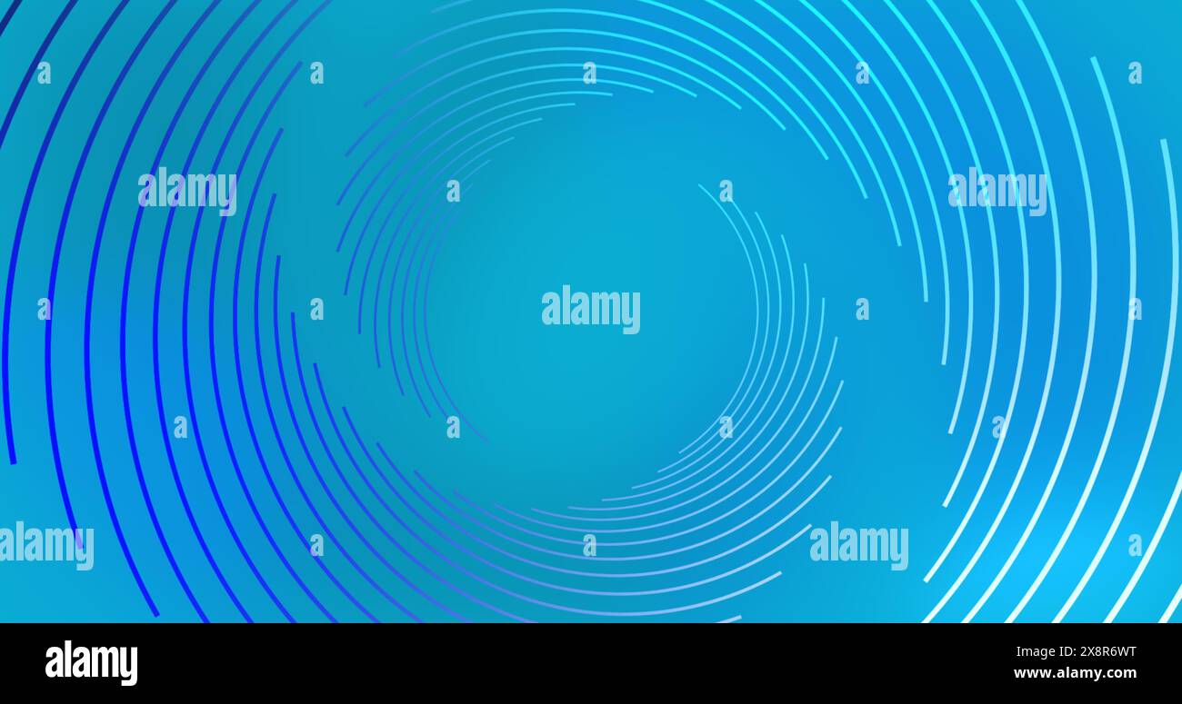 Immagine di turni blu su sfondo blu Foto Stock