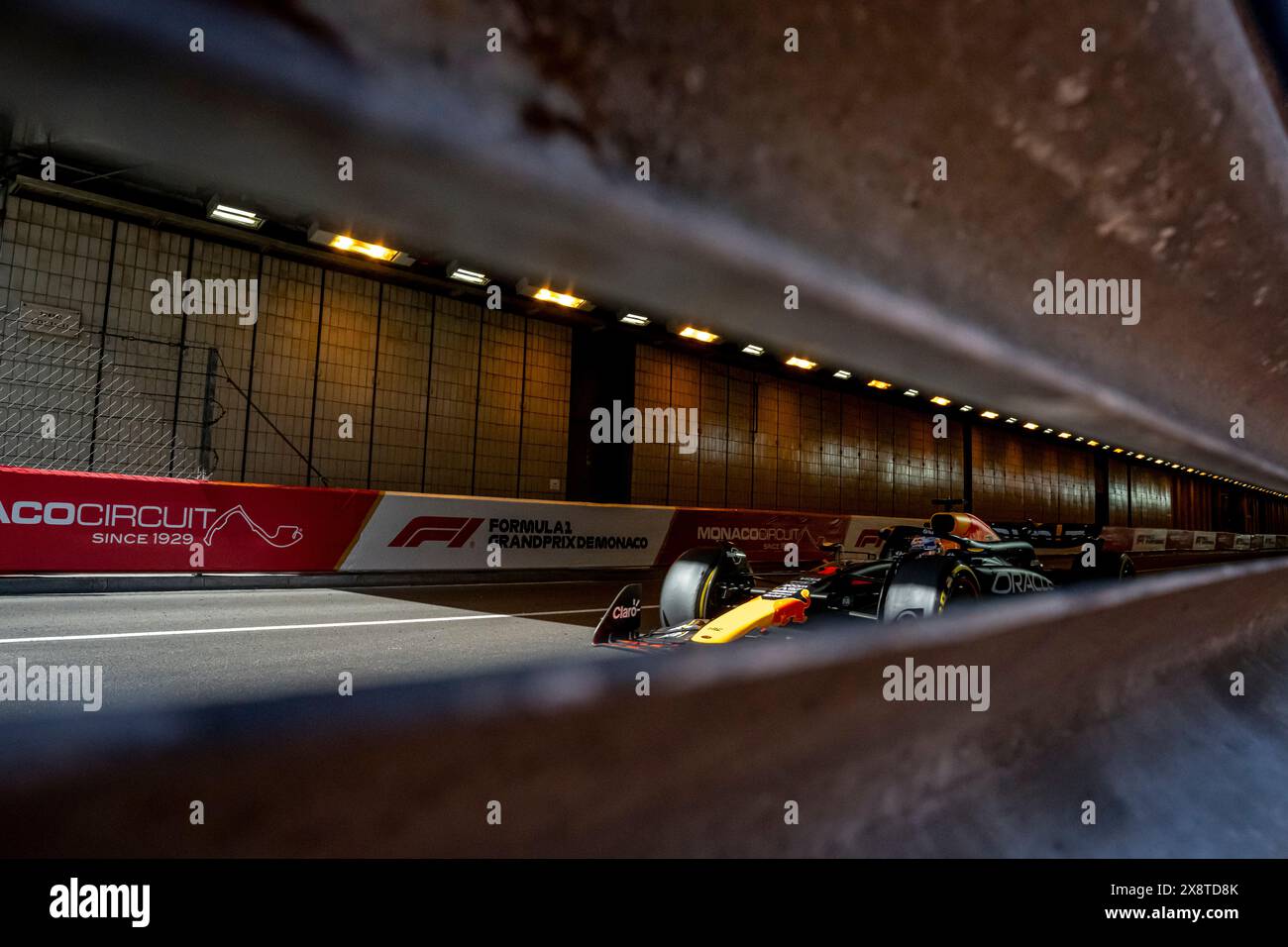 Monte Carlo, Monaco, maggio 26, Max Verstappen, dai Paesi Bassi gareggia per la Red Bull Racing. Giorno della gara, ottavo round del campionato di Formula 1 2024. Crediti: Michael Potts/Alamy Live News Foto Stock