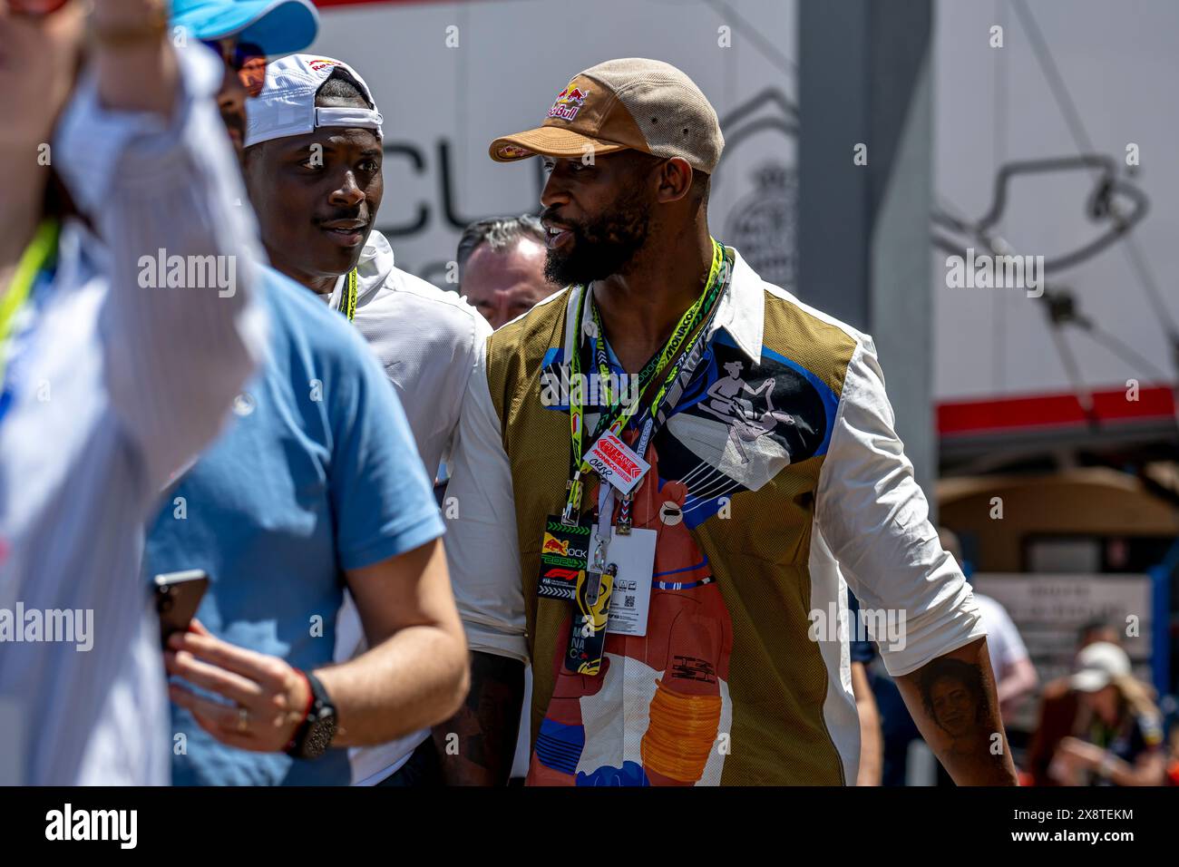 Monte Carlo, Monaco, 27 maggio 2024, Siya Kolisi, capitano di rugby sudafricano presente alla giornata di gara, ottavo round del campionato di Formula 1 2024. Crediti: Michael Potts/Alamy Live News Foto Stock