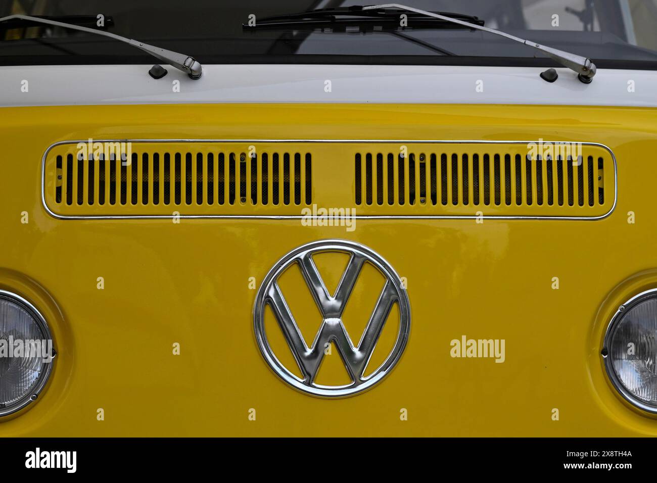 Foto simbolo VW Bus Foto Stock