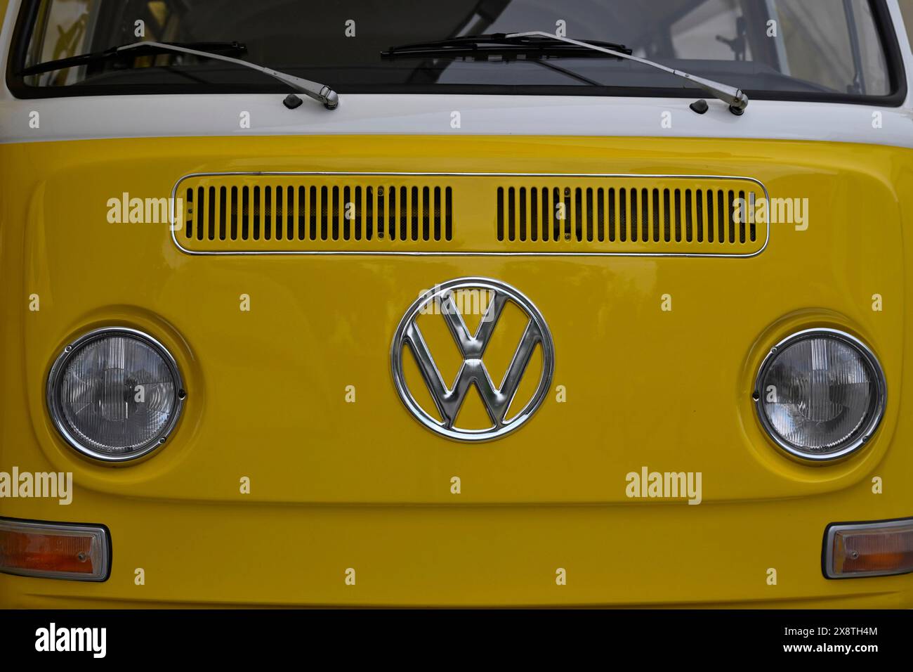 Foto simbolo VW Bus Foto Stock