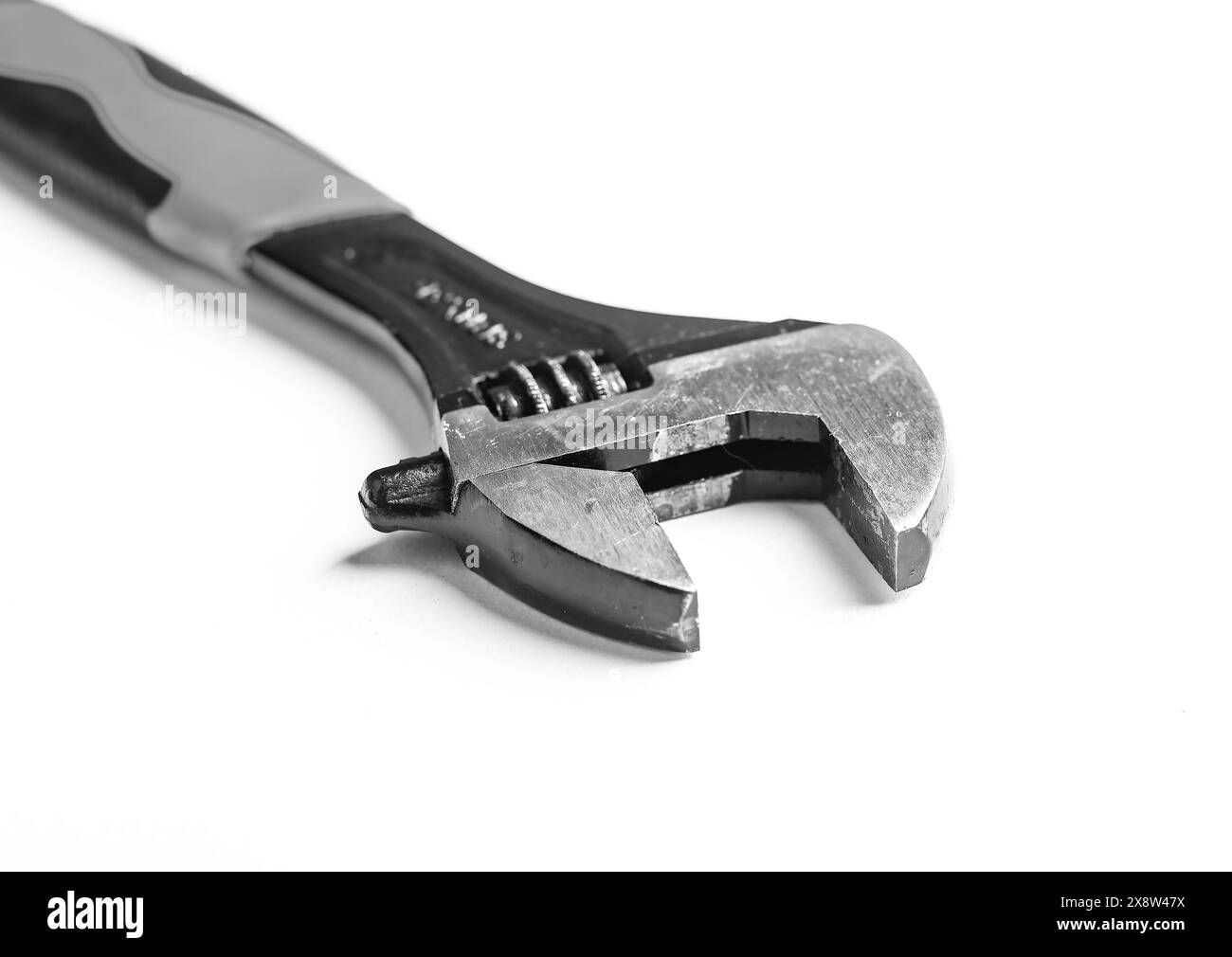 Attrezzature per chiavi e chiavi, utensili industriali per la riparazione dei metalli, vite per costruzioni con martello. Cacciavite per sfondo, ferramenta regolabile. N Foto Stock