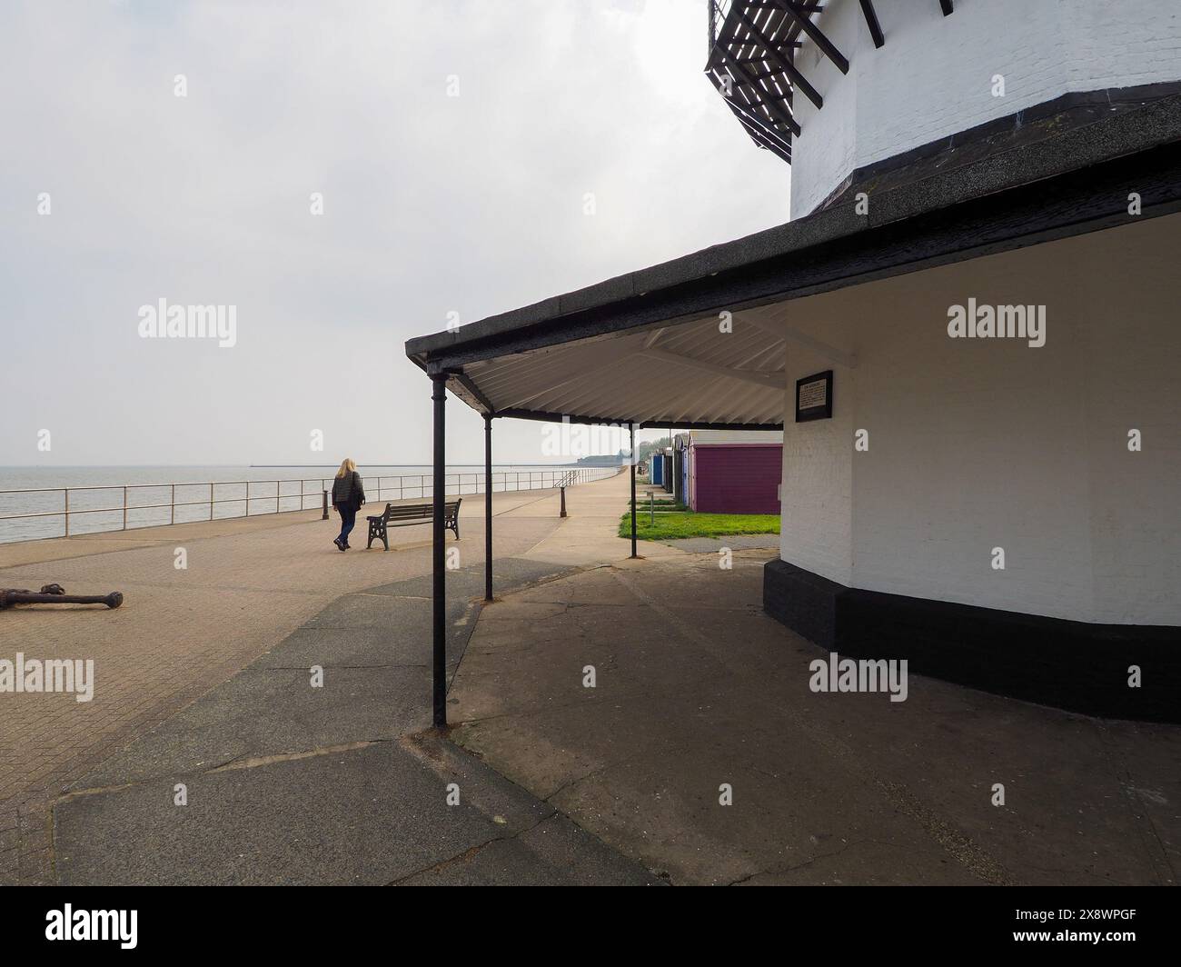 Museo marittimo, faro di Low, Harwich, Essex Foto Stock