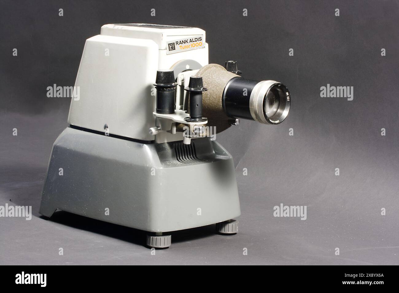 Storico proiettore Aldis Foto Stock