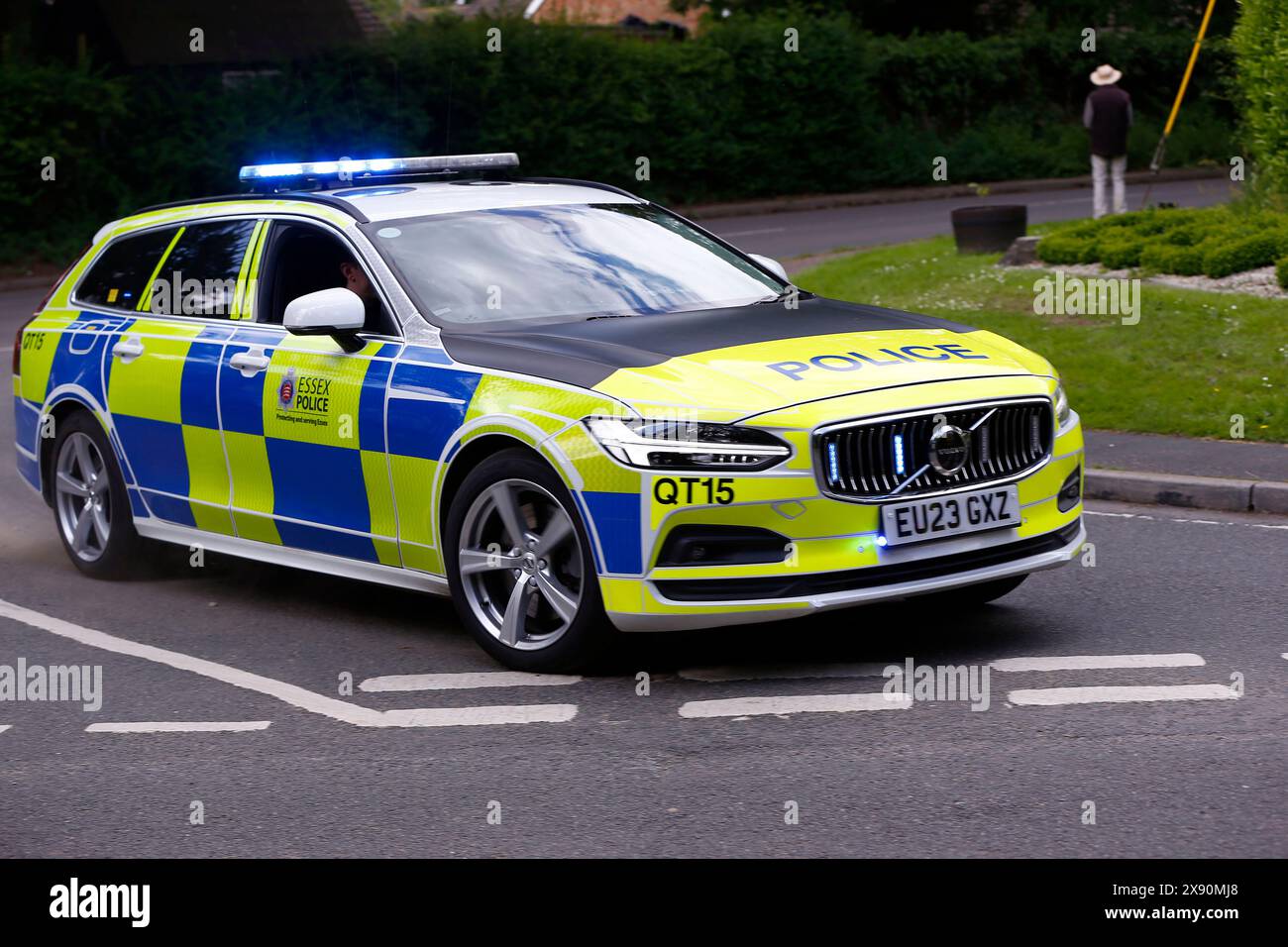 Auto della polizia Foto Stock