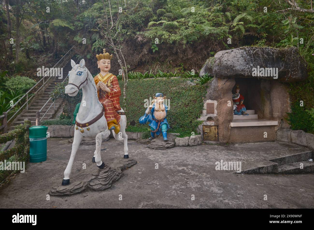 Il tempio delle grotte Chin Swee a Genting Highlands, Pahang, Malaysia, è un tempio cinese situato nel sito più panoramico di Genting Highlands, Foto Stock