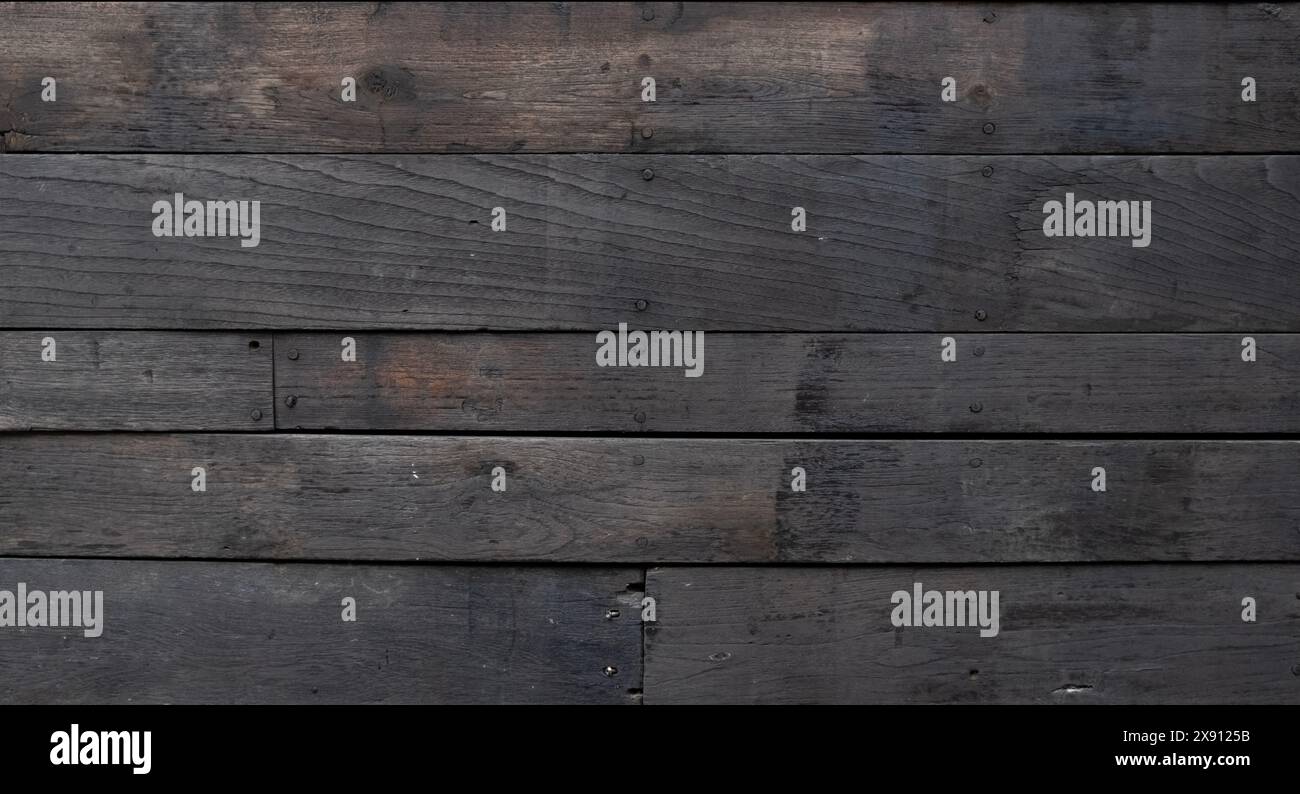 Texture vecchio legno Plank, superficie rustica di sfondo vintage Foto Stock
