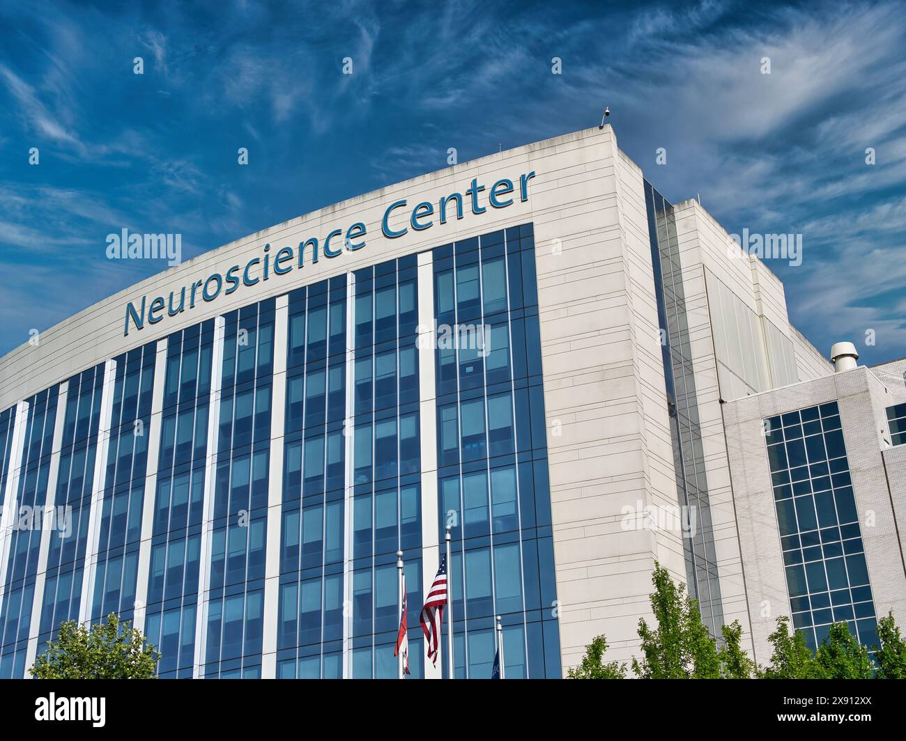 OhioHealth Riverside Methodist Hospital Neuroscience Center vicino al centro di Columbus Ohio USA 2024 Foto Stock