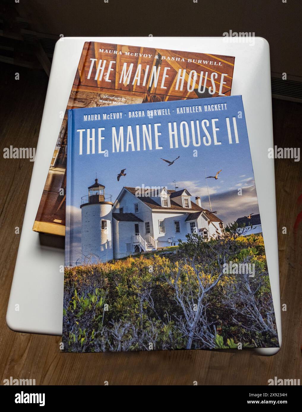 La Maine House i e II Foto Stock