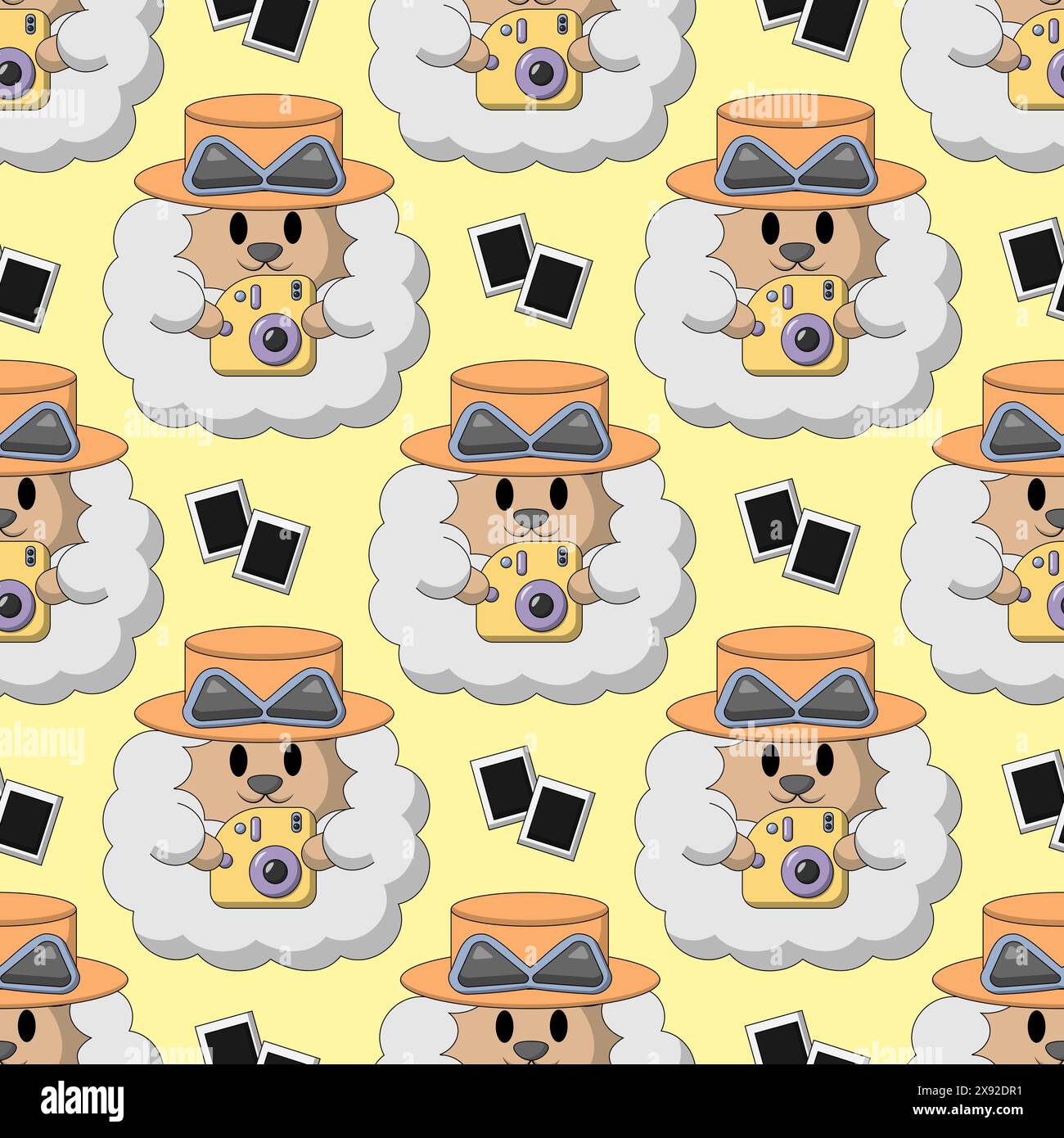 Per tessuti di abbigliamento e oggetti, prodotti cartacei, involucri, carta da parati, decorazioni, notebook, interni e sfondo per reti sociali, ecc. Illustrazione Vettoriale