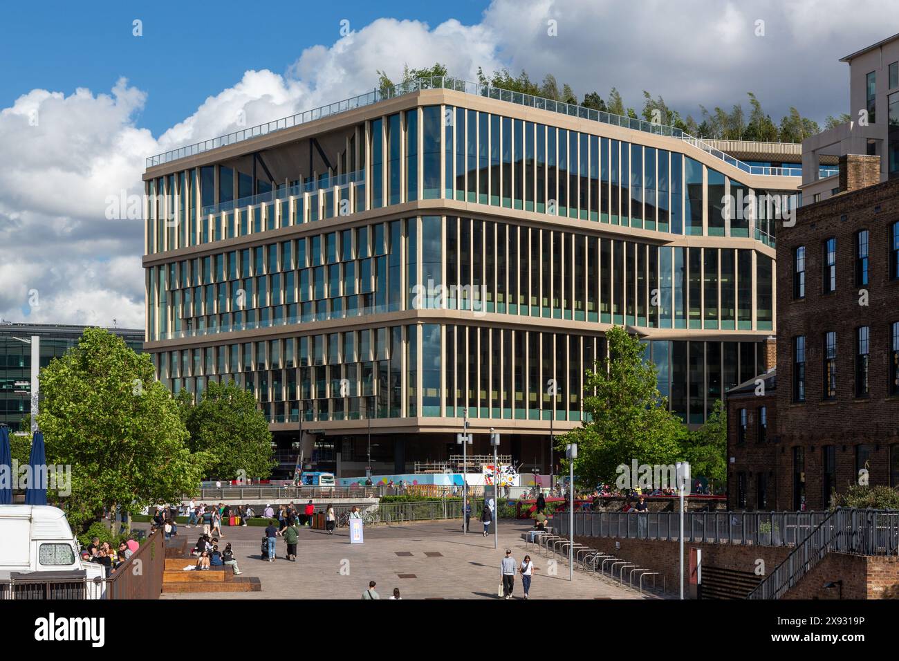 Sede centrale di Google, King's Cross, Londra Foto Stock