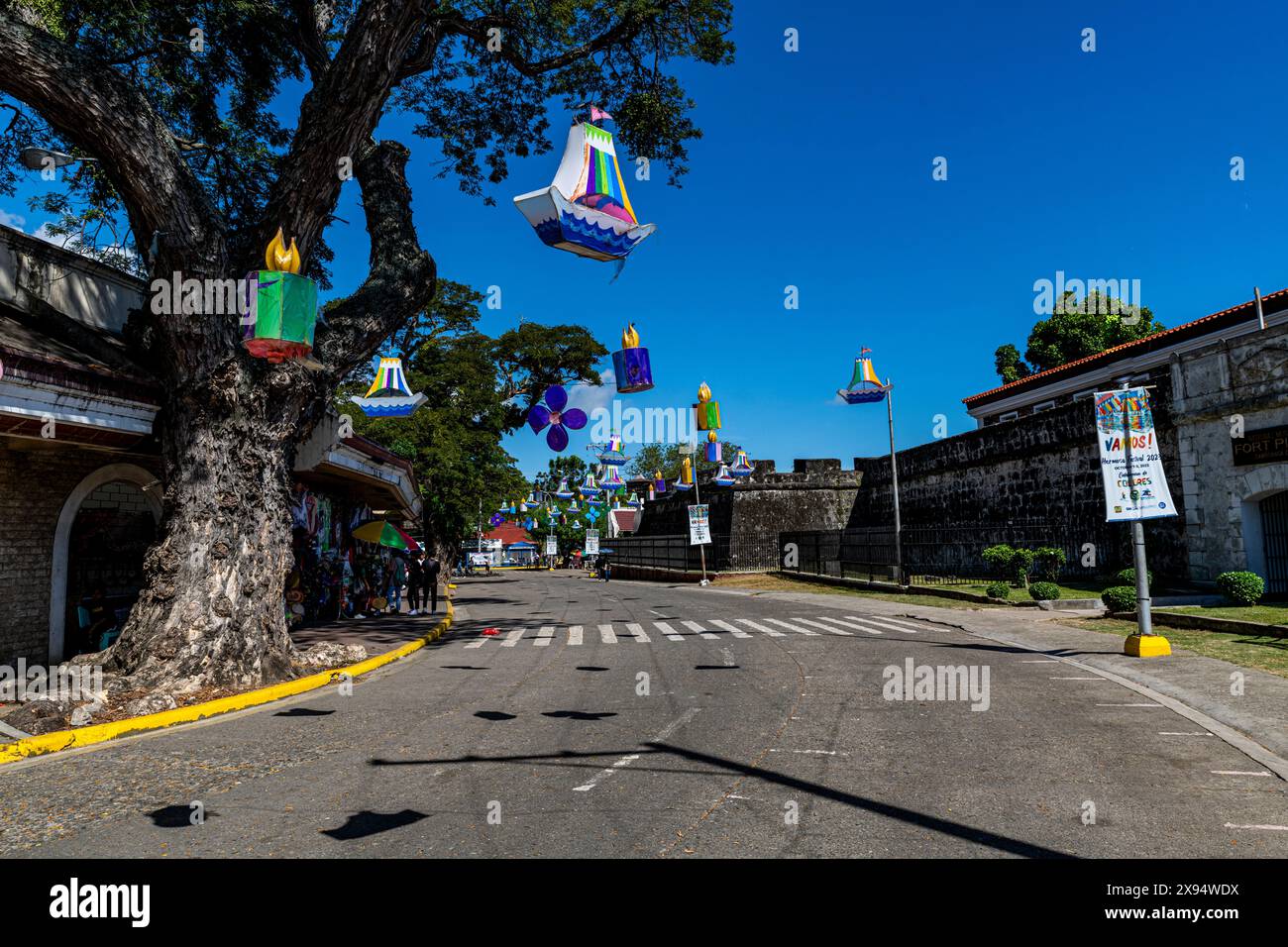 Fort Pilar, Zamboanga, Mindanao, Filippine, Sud-est asiatico, Asia Foto Stock