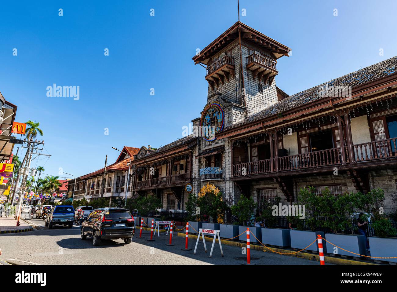 Municipio storico, Zamboanga, Mindanao, Filippine, Sud-est asiatico, Asia Foto Stock