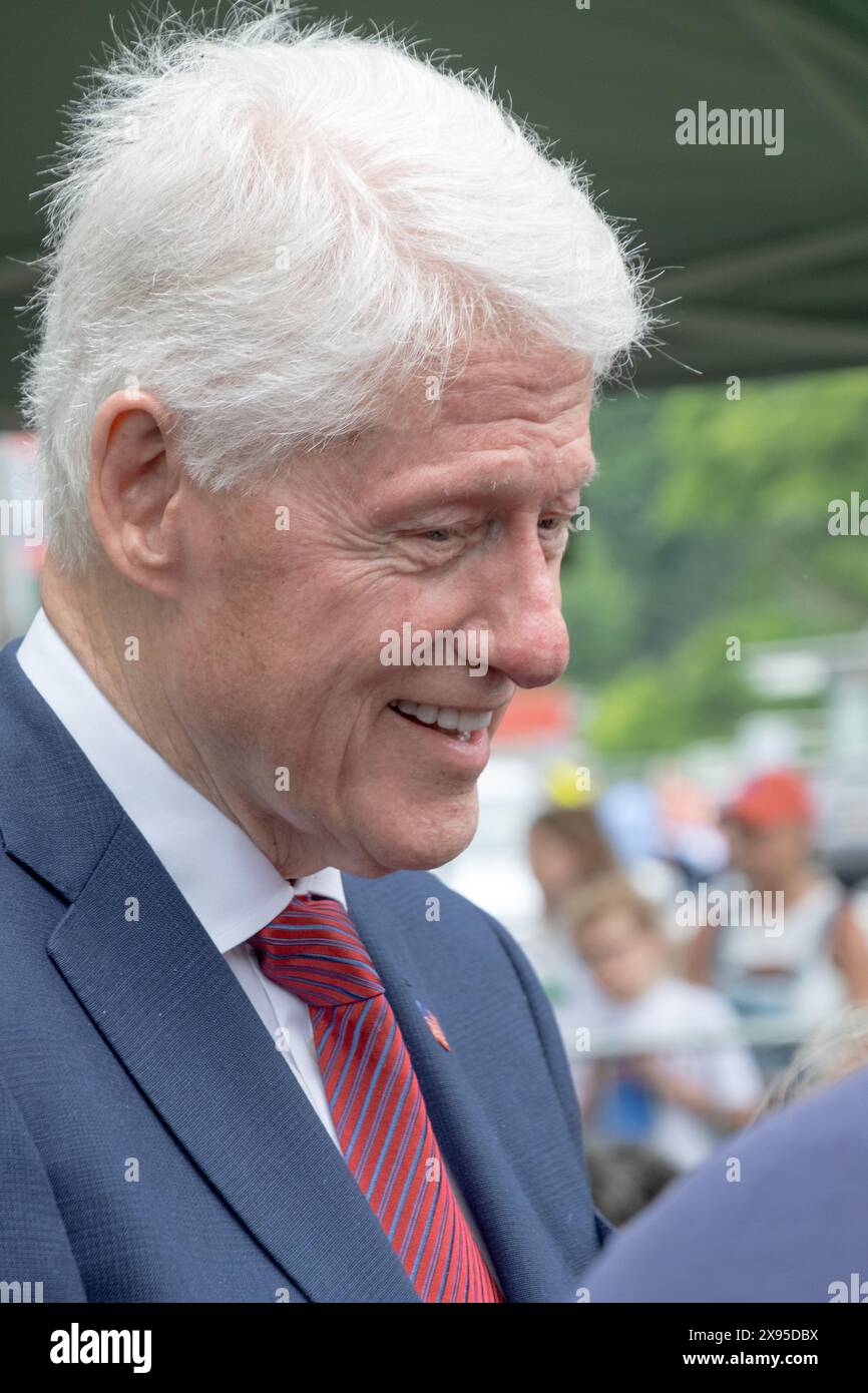 Bill Clinton Foto Stock