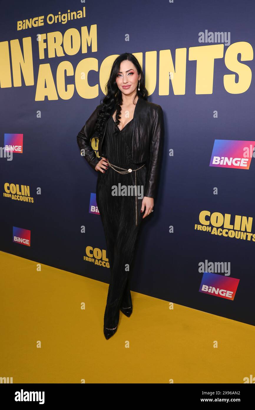 29 maggio 2024: DANIJELA DACIC partecipa alla prima mondiale "Colin from Accounts Season 2" al Factory Theatre il 29 maggio 2024 a Sydney, NSW Australia (Credit Image: © Christopher Khoury/Australian Press Agency via ZUMA Press Wire) SOLO PER USO EDITORIALE! Non per USO commerciale! Foto Stock