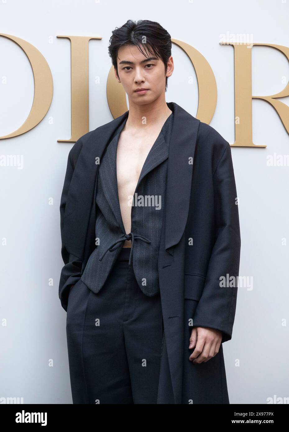 Seoul, Corea del Sud. 29 maggio 2024. L'attore sudcoreano Cha Eun-woo partecipa a una chiamata fotografica per il DIOR The House presenta Dioriviera al concept store Seoungsu a Seoul, Corea del Sud, il 29 maggio 2024. (Foto di Lee Young-ho/Sipa USA) credito: SIPA USA/Alamy Live News Foto Stock