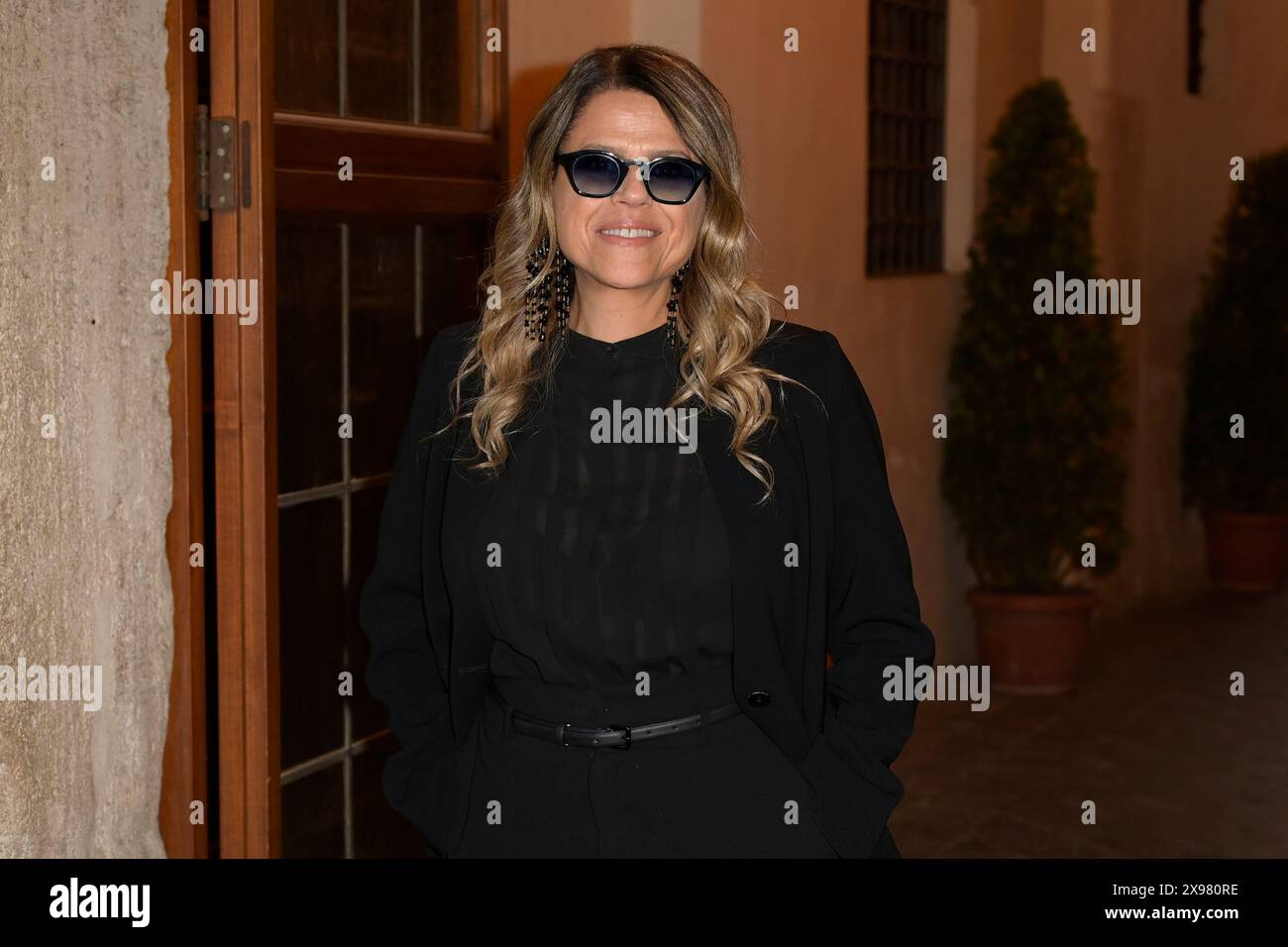 Roma, Italia. 29 maggio 2024. Tosca partecipa al Premio Margutta la via delle Arti 2024 XVIII Edizione presso la sala Protomoteca di Campidoglio. Credito: SOPA Images Limited/Alamy Live News Foto Stock