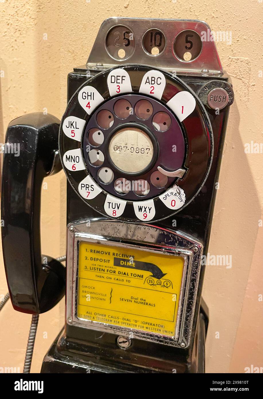 Il Museum of Broadway si trova nel quartiere dei teatri vicino a Times Square, 2024, New York City, Stati Uniti Foto Stock