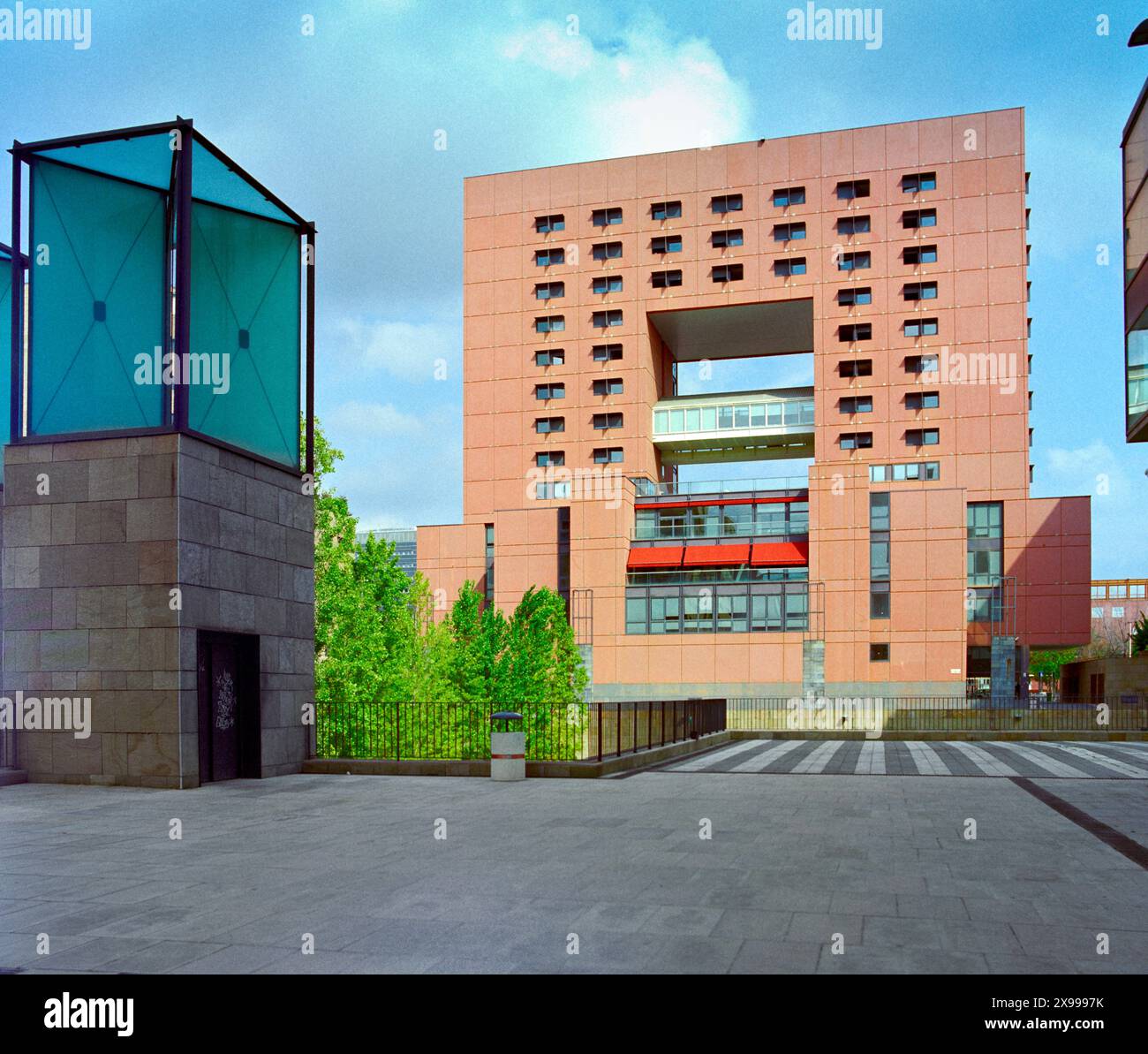 L'Italia, Lombardia, Milano, quartiere Bicocca, membro Università Bicocca dall architetto Gregotti & Associates Foto Stock