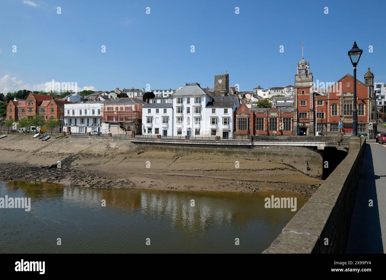 bideford, nel nord del devon, inghilterra Foto Stock