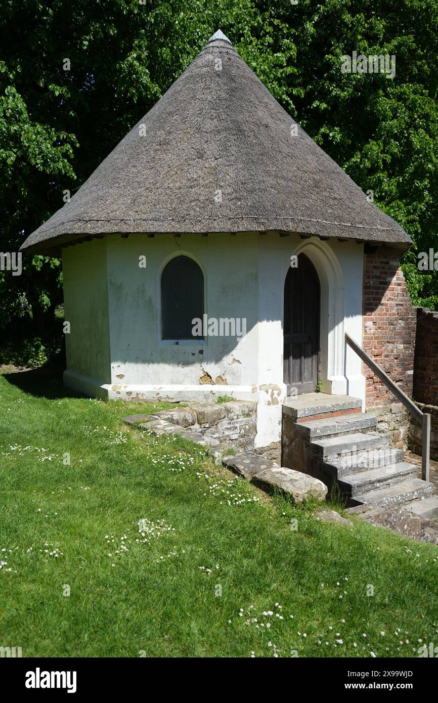 The Old Dairy at Battle Abbey, costruito da Sir Godfrey Webster intorno al 1818 per la sua nuova moglie. Foto Stock