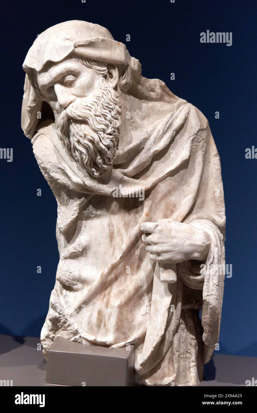 Damià Forment, Dormizione della Vergine, 1534-1537, Museo Nazionale di Arte Catalana, Museu Nacional d'Art de Catalunya, MNAC, Barcellona, Spagna, Europa. Foto Stock