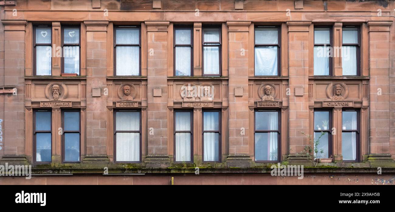 Govan Press Buildings, Govan Road, Glasgow, Scozia, Regno Unito Foto Stock